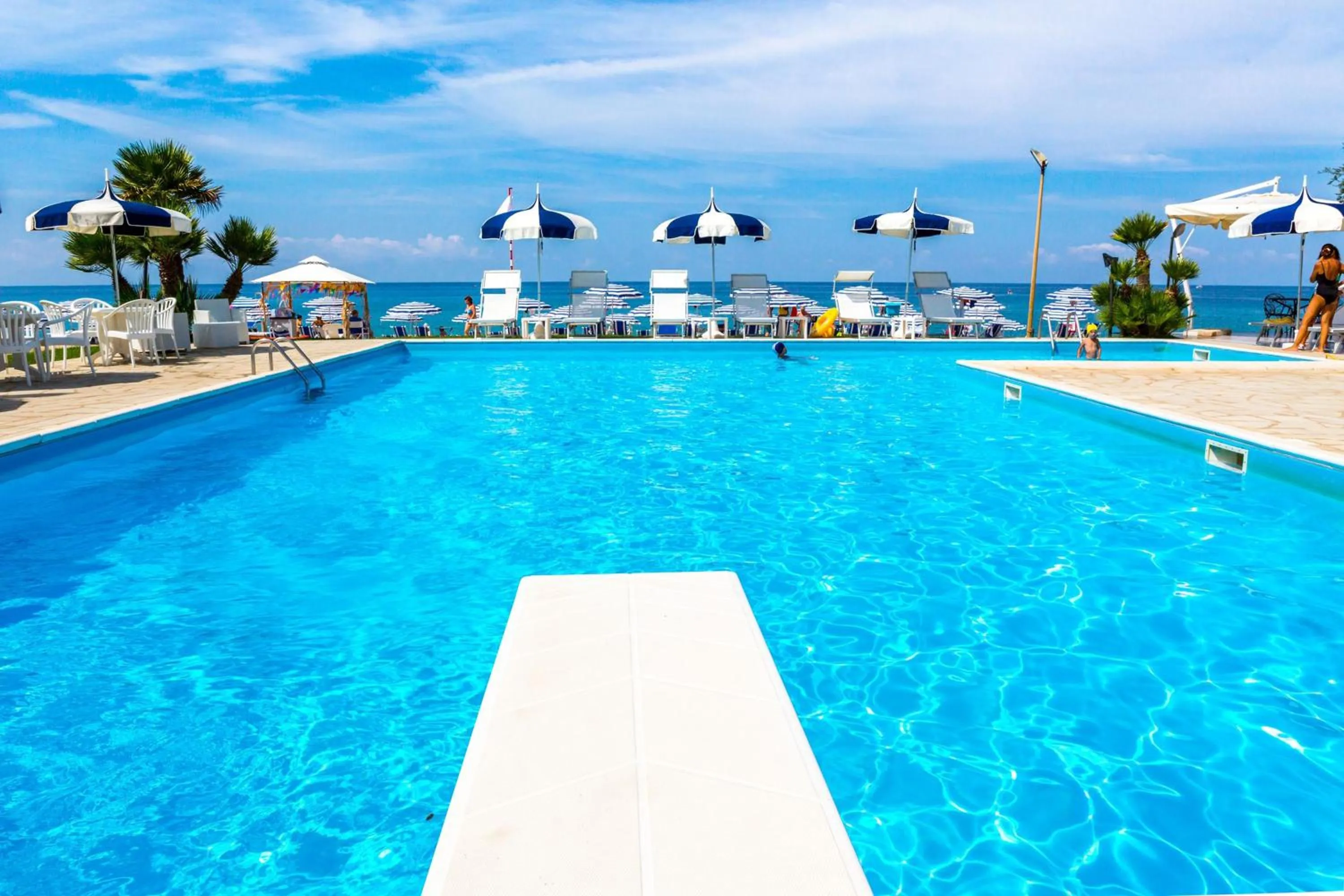 Swimming pool in Hotel Poseidon