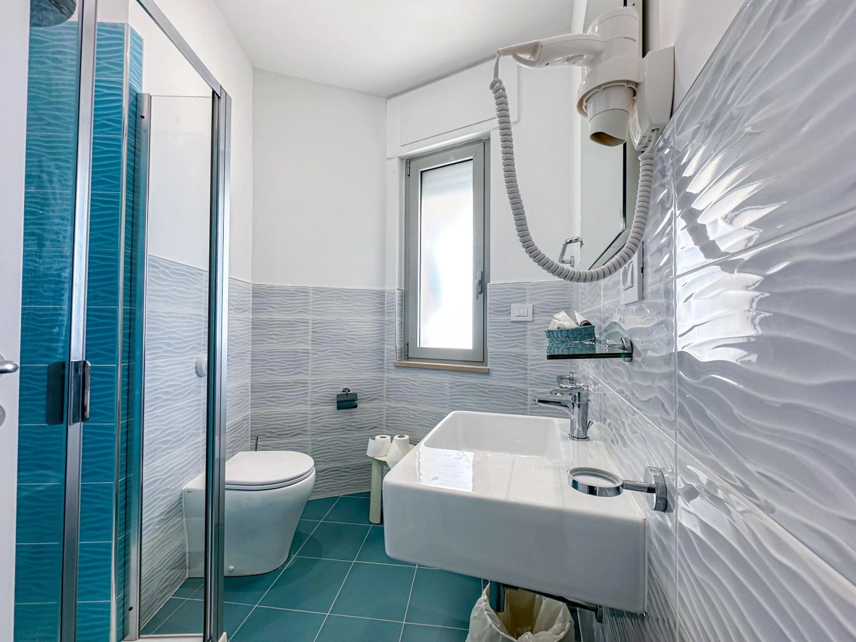 Bathroom in Hotel Poseidon