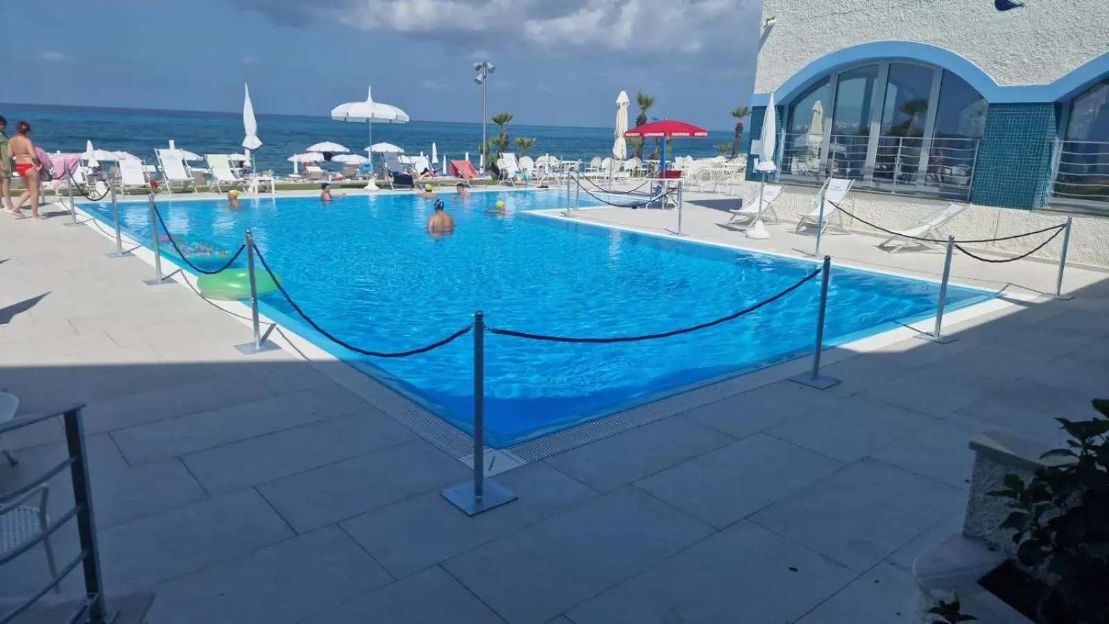 Swimming pool in Hotel Poseidon