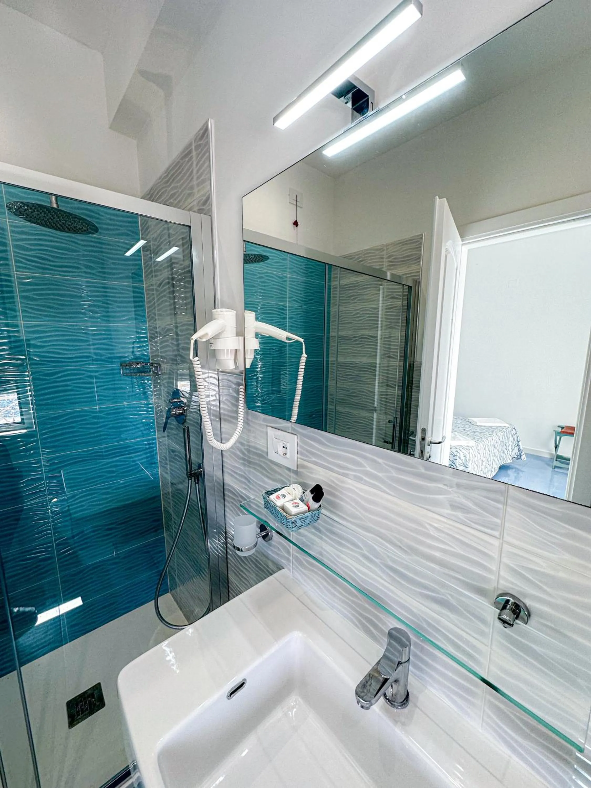 Bathroom in Hotel Poseidon