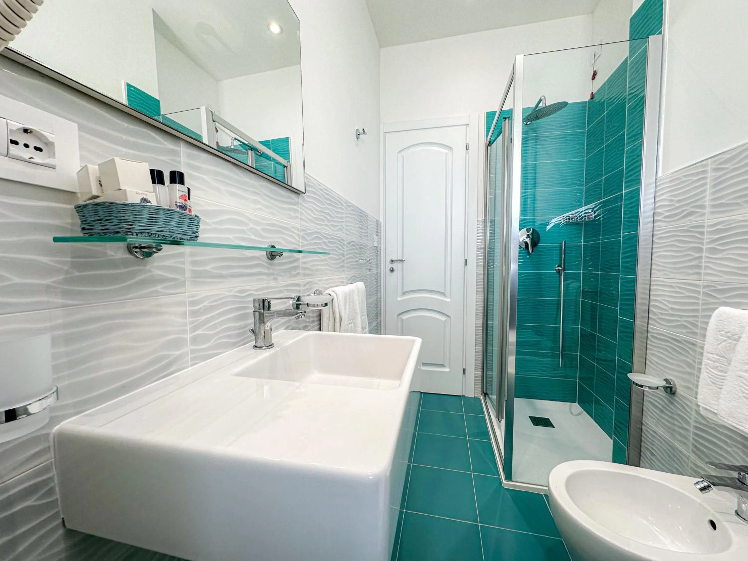 Bathroom in Hotel Poseidon