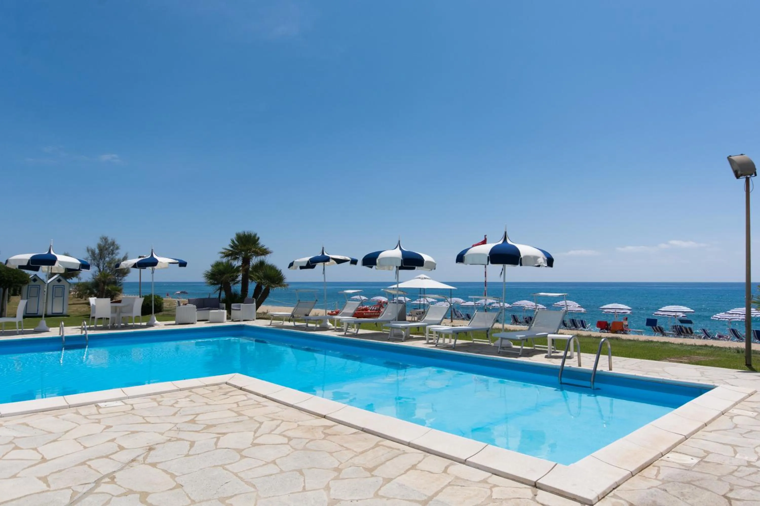 Swimming pool in Hotel Poseidon