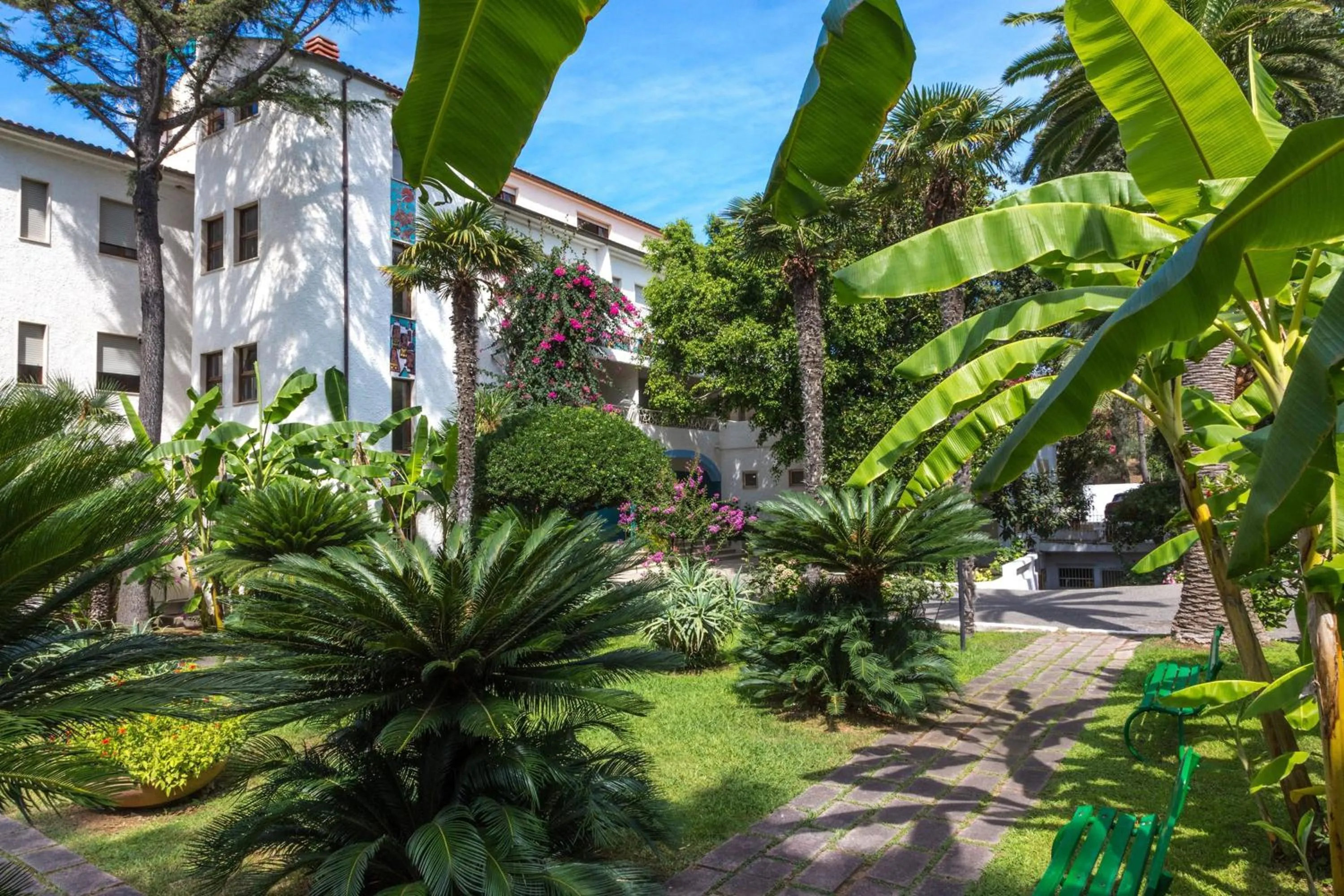Facade/entrance in Hotel Poseidon