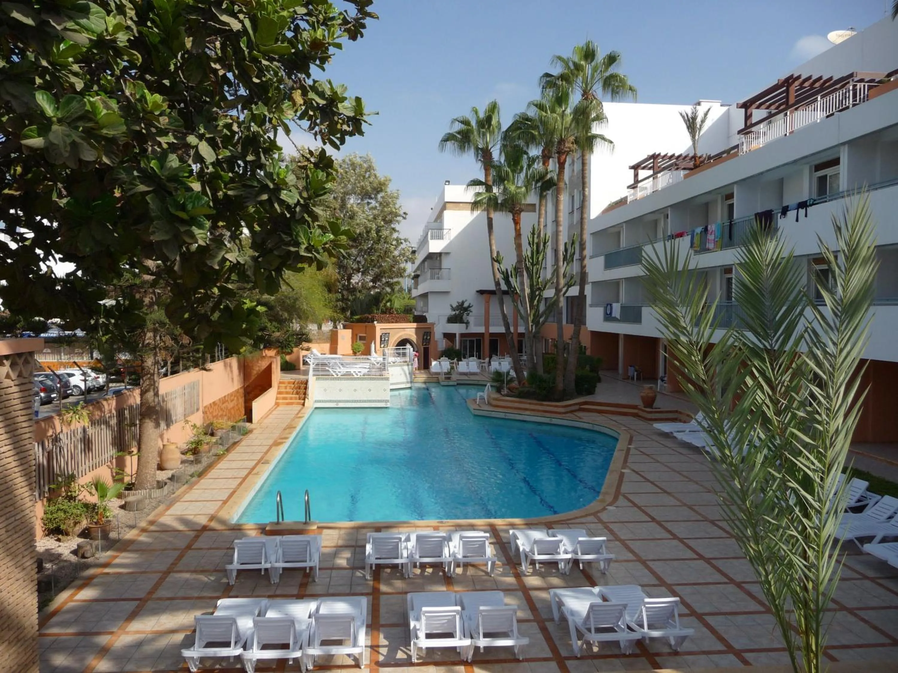 Pool view in HOTEL KAMAL CITY CENTER