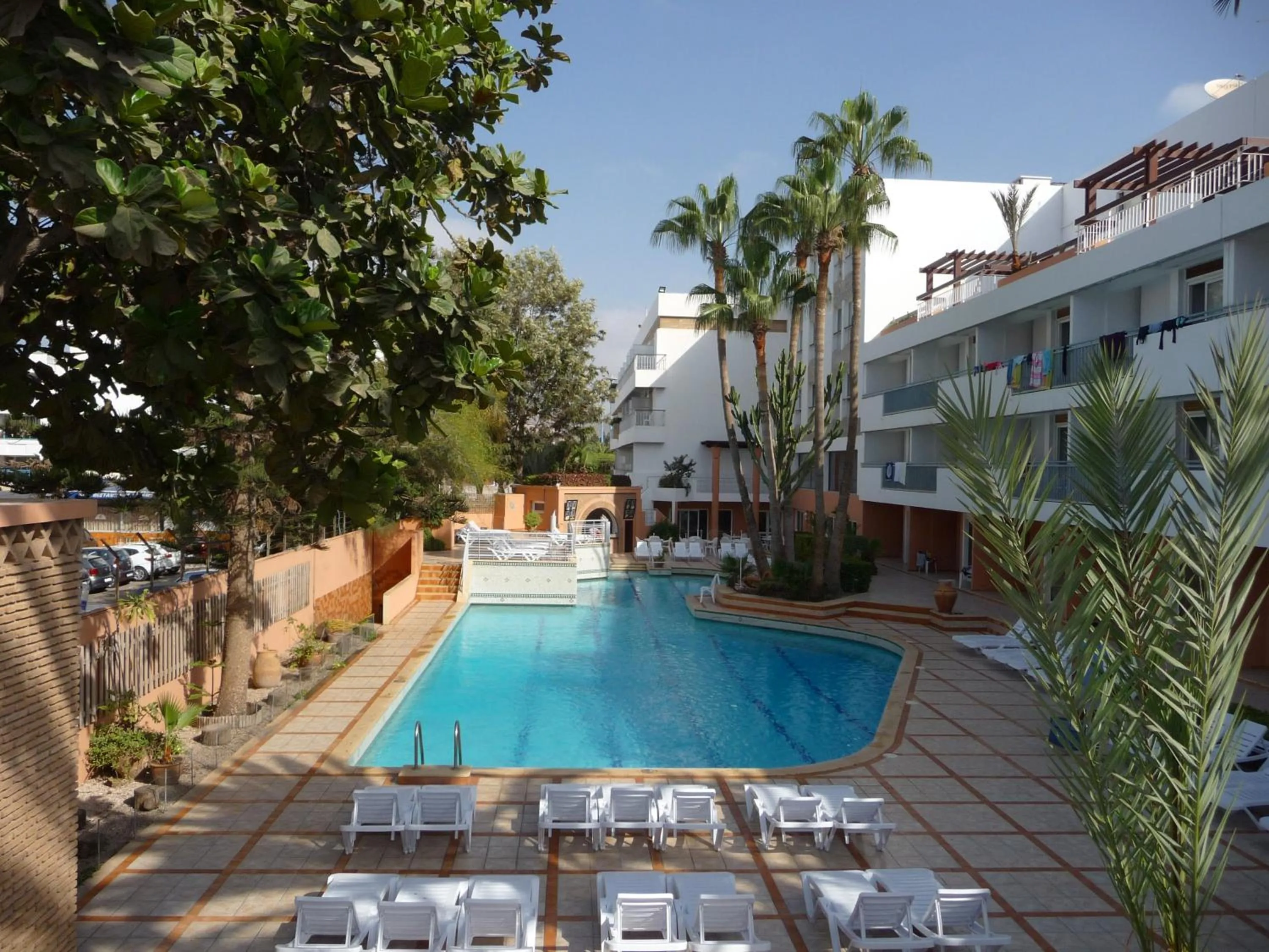 Pool view in HOTEL KAMAL CITY CENTER