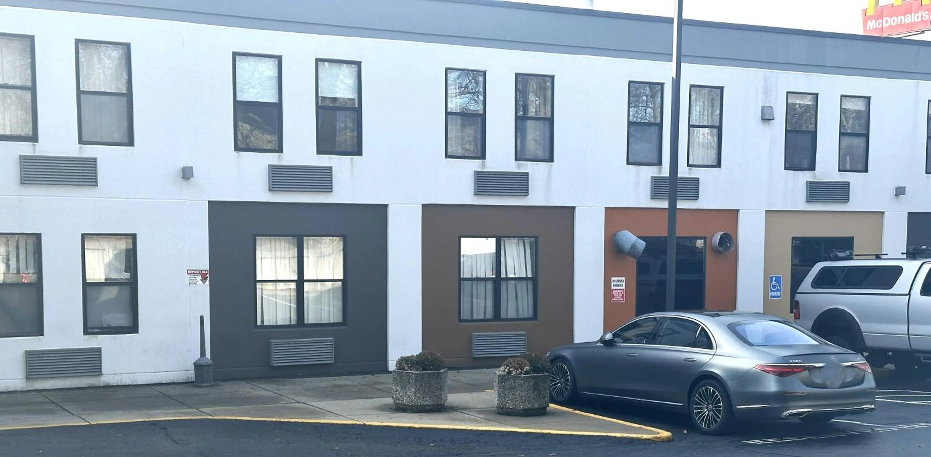 Property building in Red Roof Inn & Suites Middleborough