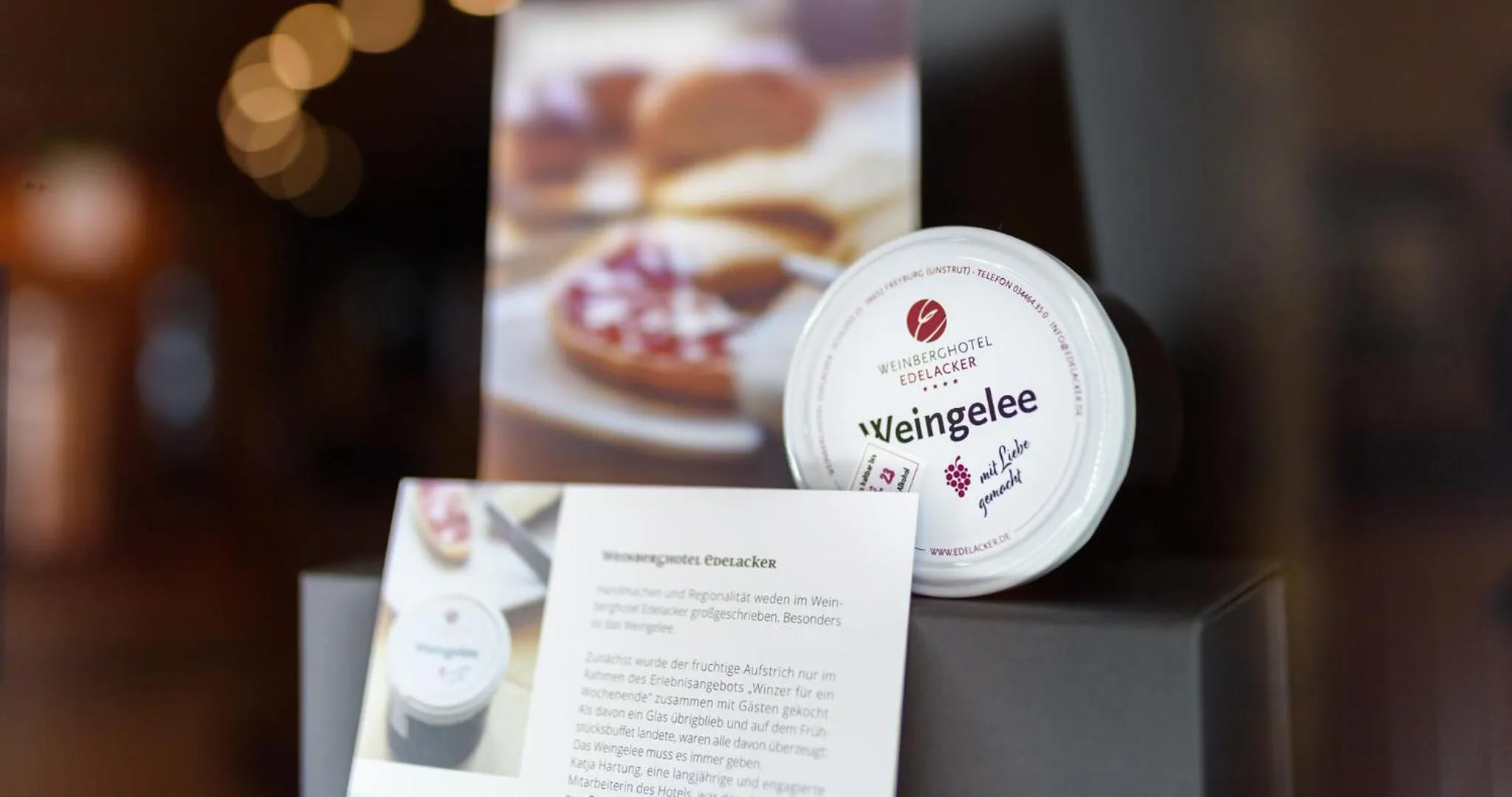 Food and drinks in Weinberghotel Edelacker