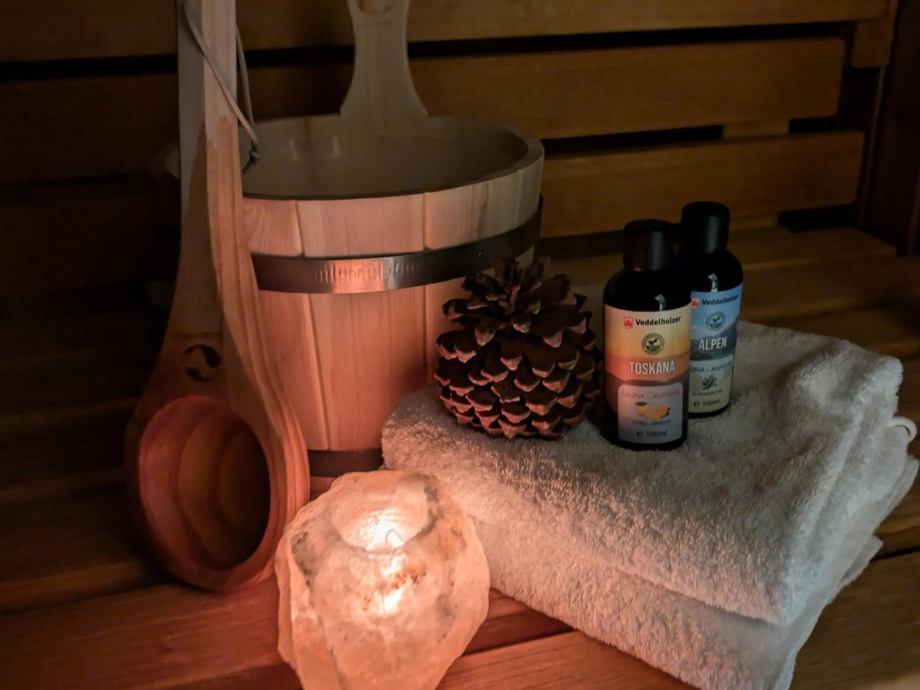 Sauna in Weinberghotel Edelacker