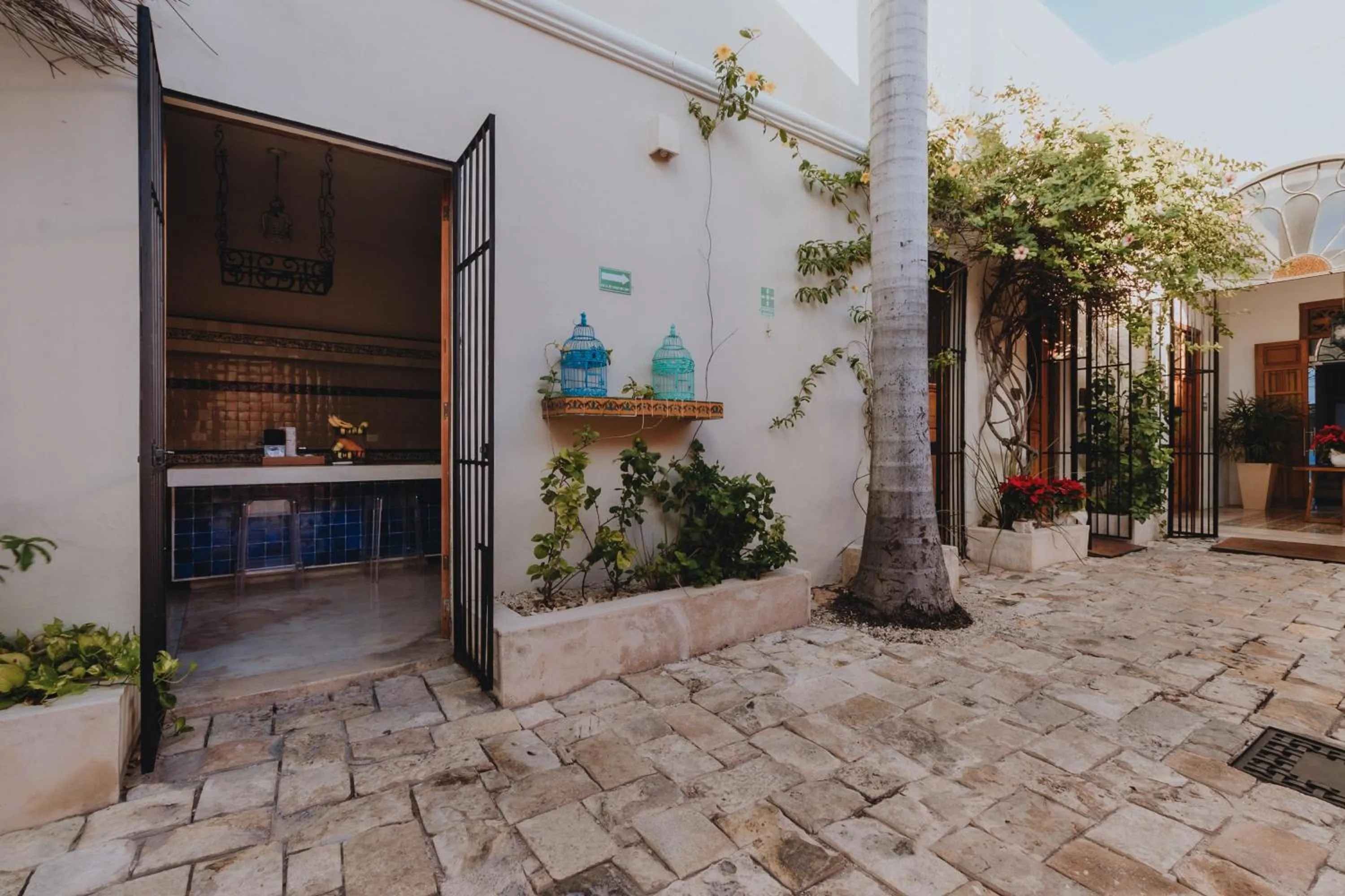 Kitchen or kitchenette in Casa de Las Palomas Boutique Hotel by Paloma's Hotels - Adults Only