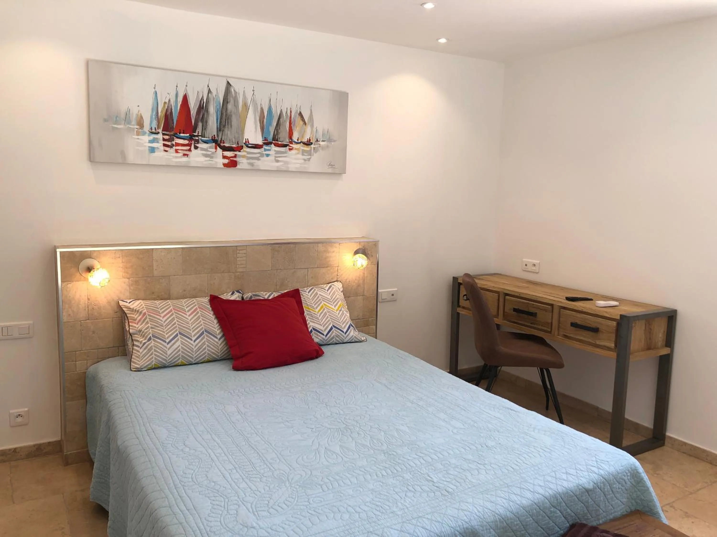 Bedroom, Bed in Casa di Floumy