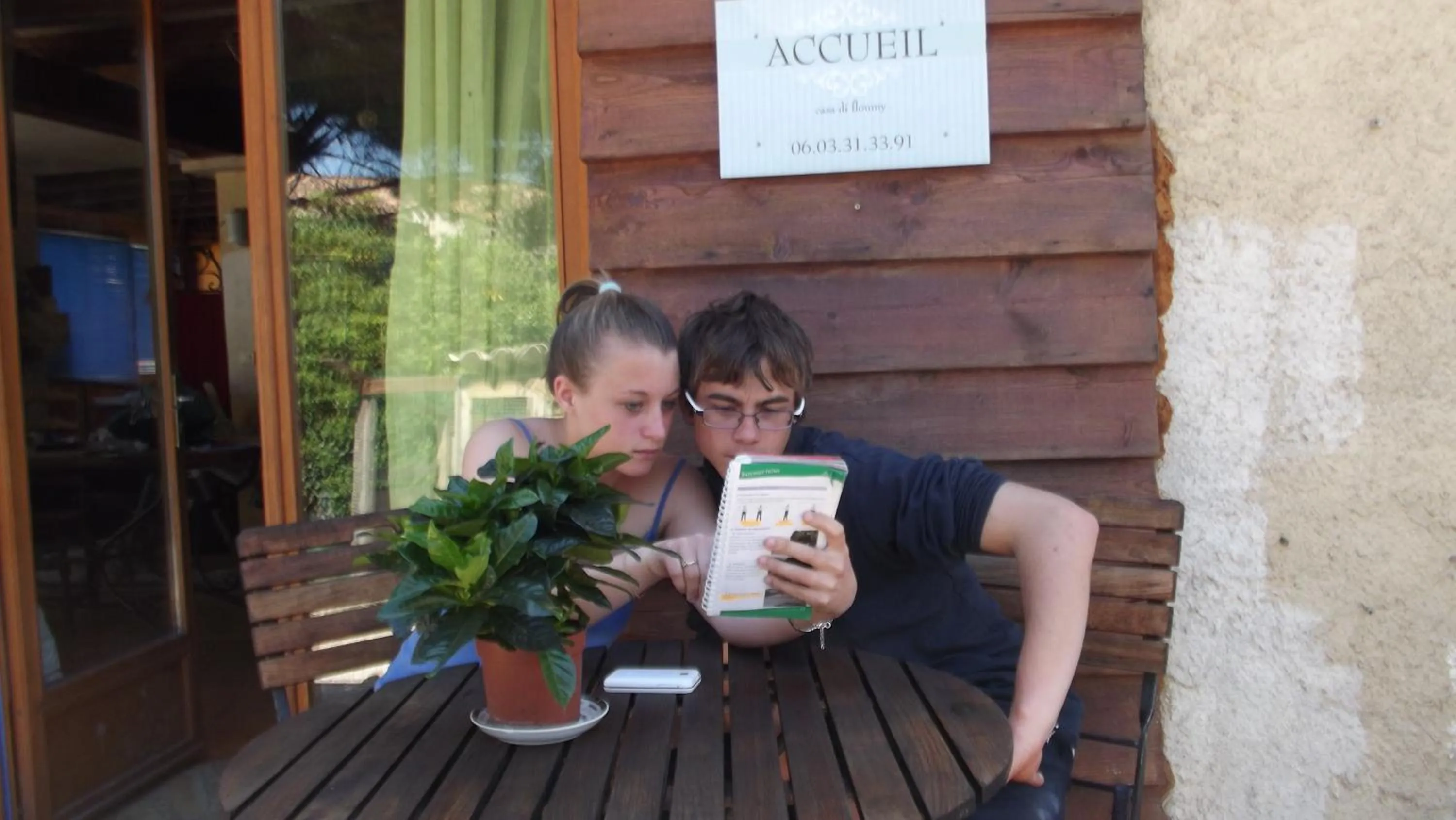 People in Casa di Floumy