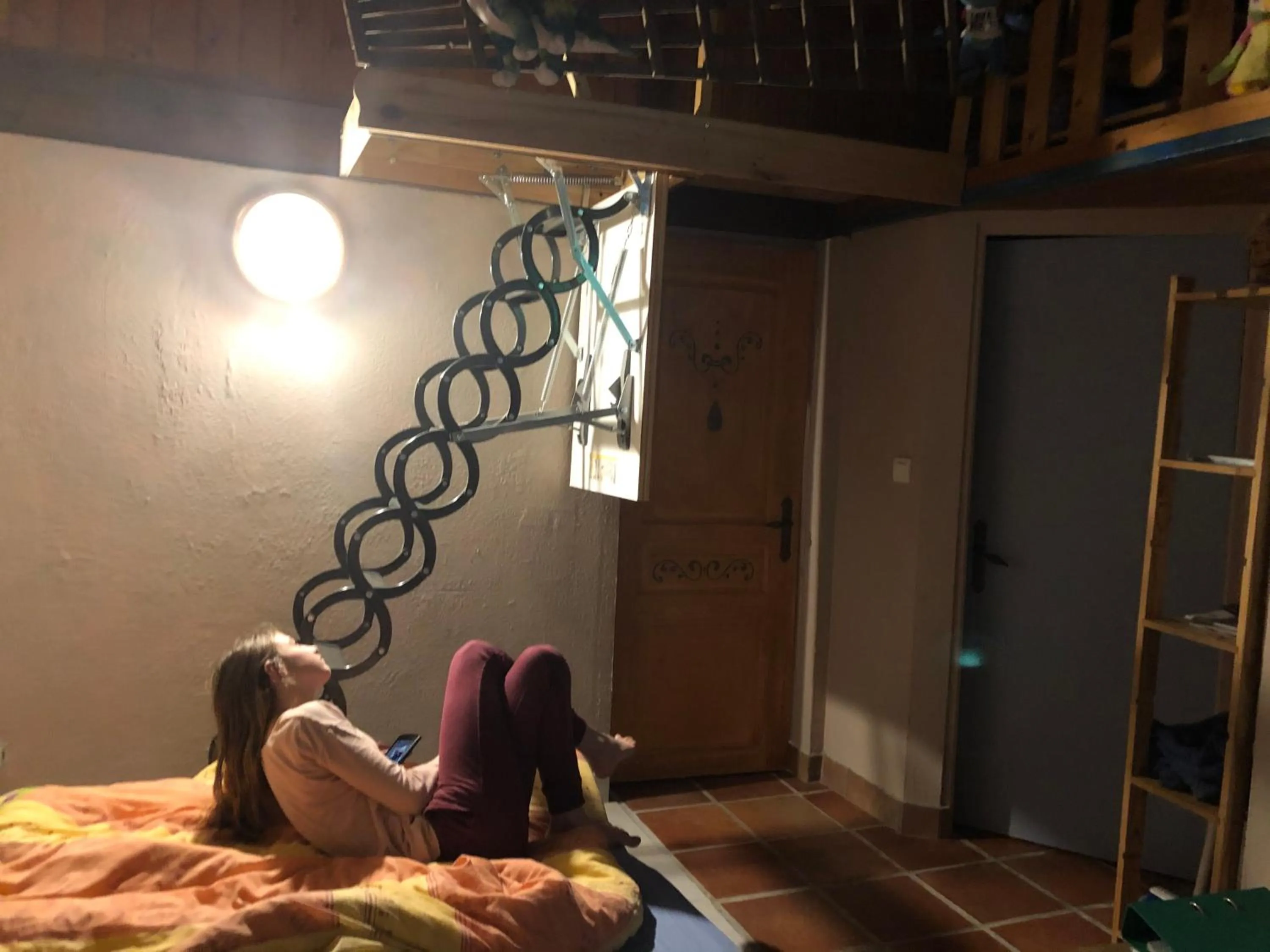 Seating area in Casa di Floumy