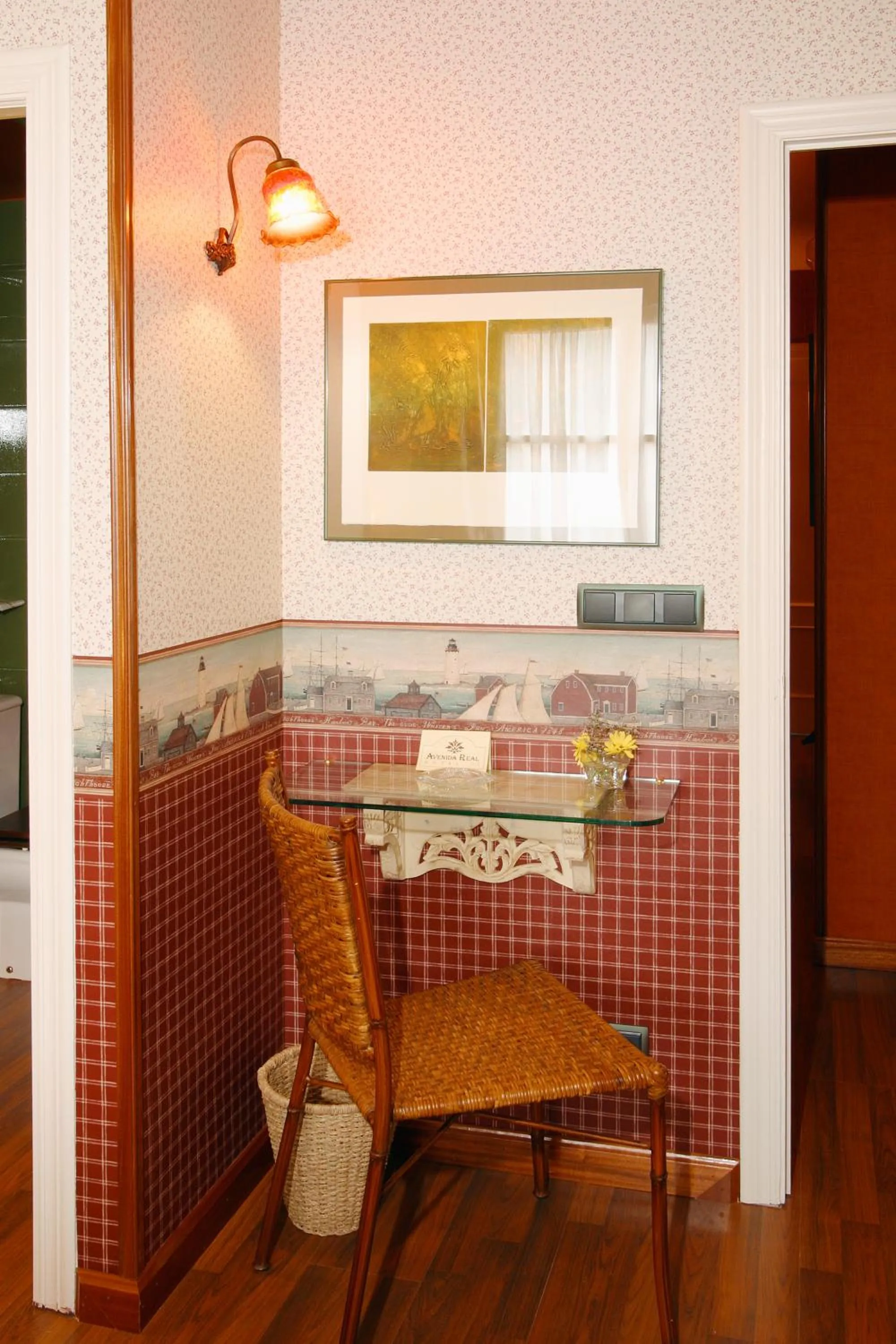 Decorative detail in Hotel Avenida Real