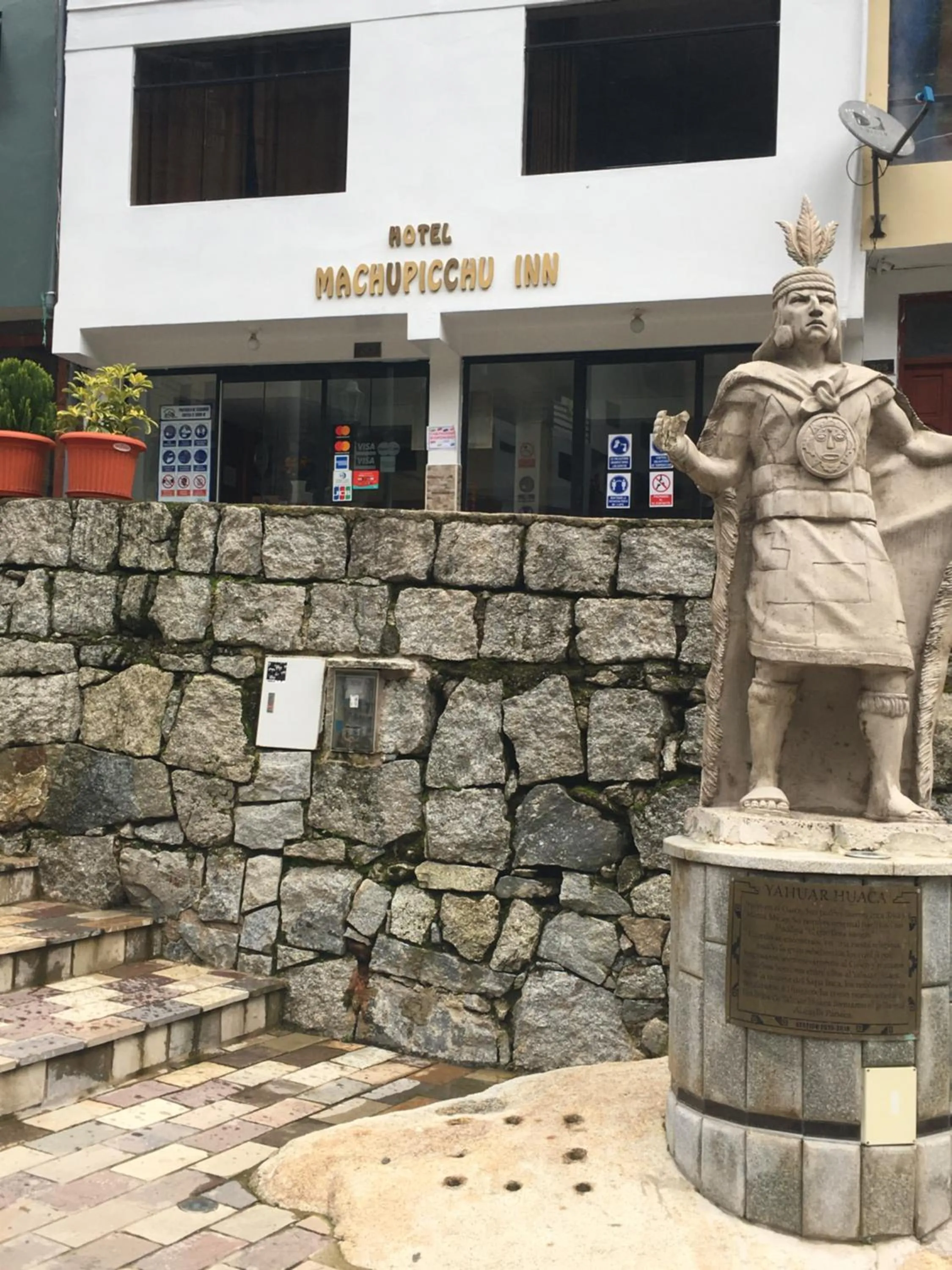 Property building in Hotel Machupicchu Inn