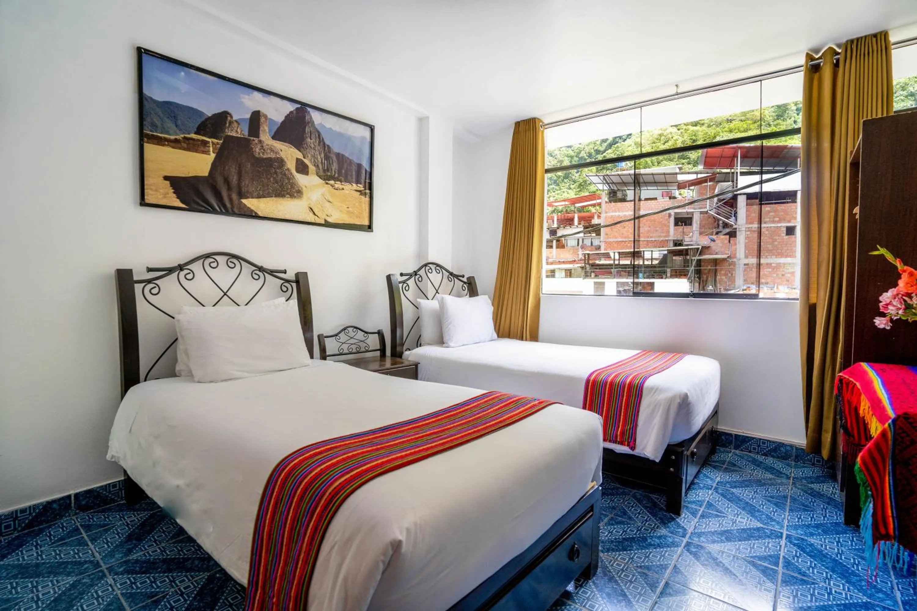Photo of the whole room, Bed in Hotel Machupicchu Inn