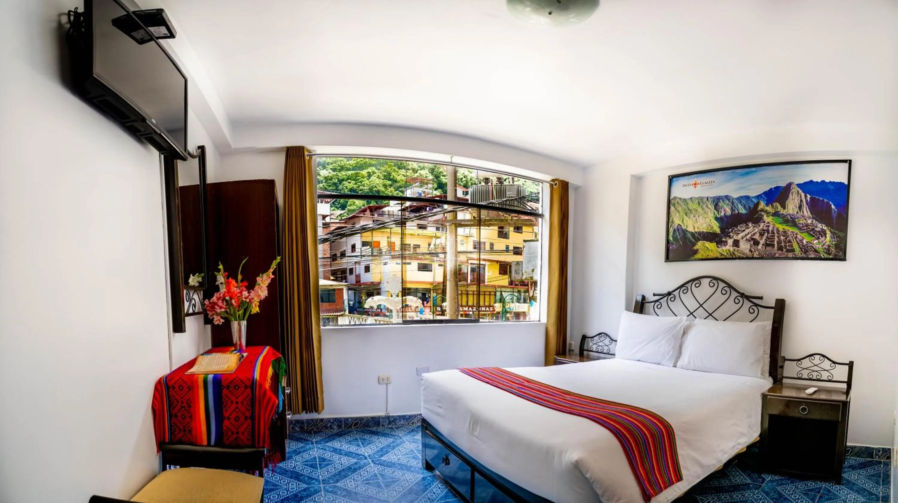 Bed in Hotel Machupicchu Inn