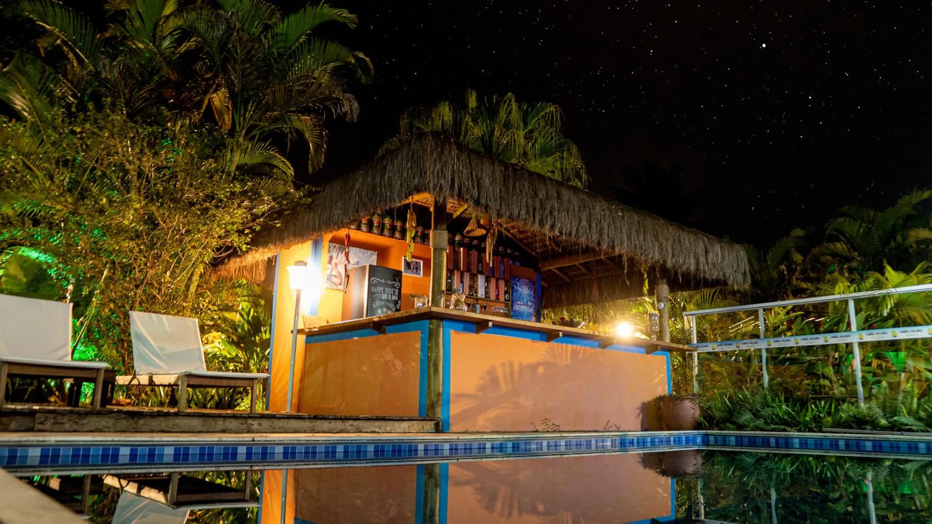 Lounge or bar in Pousada Canoa Caiçara Ilhabela
