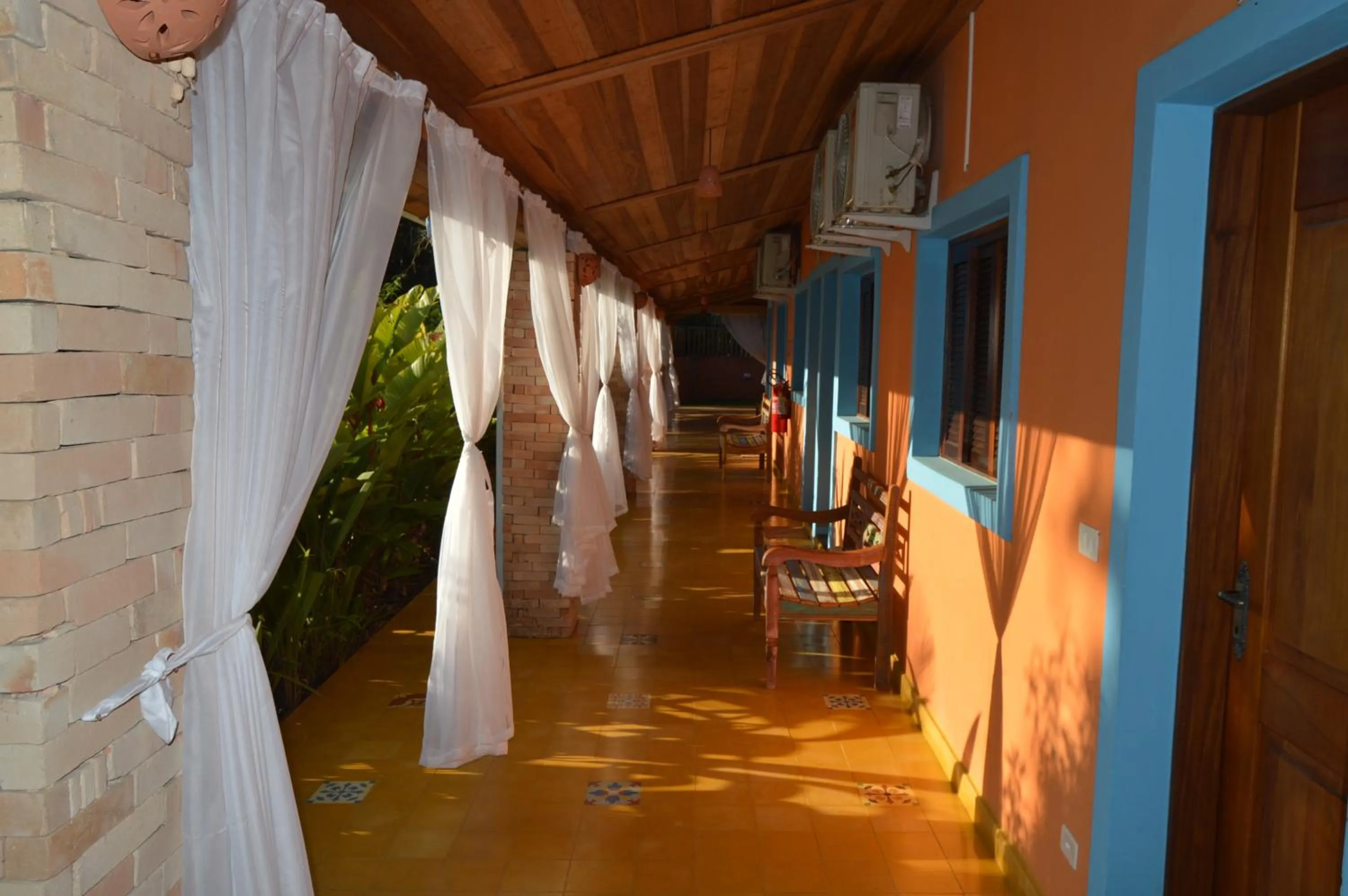 Patio in Pousada Canoa Caiçara Ilhabela