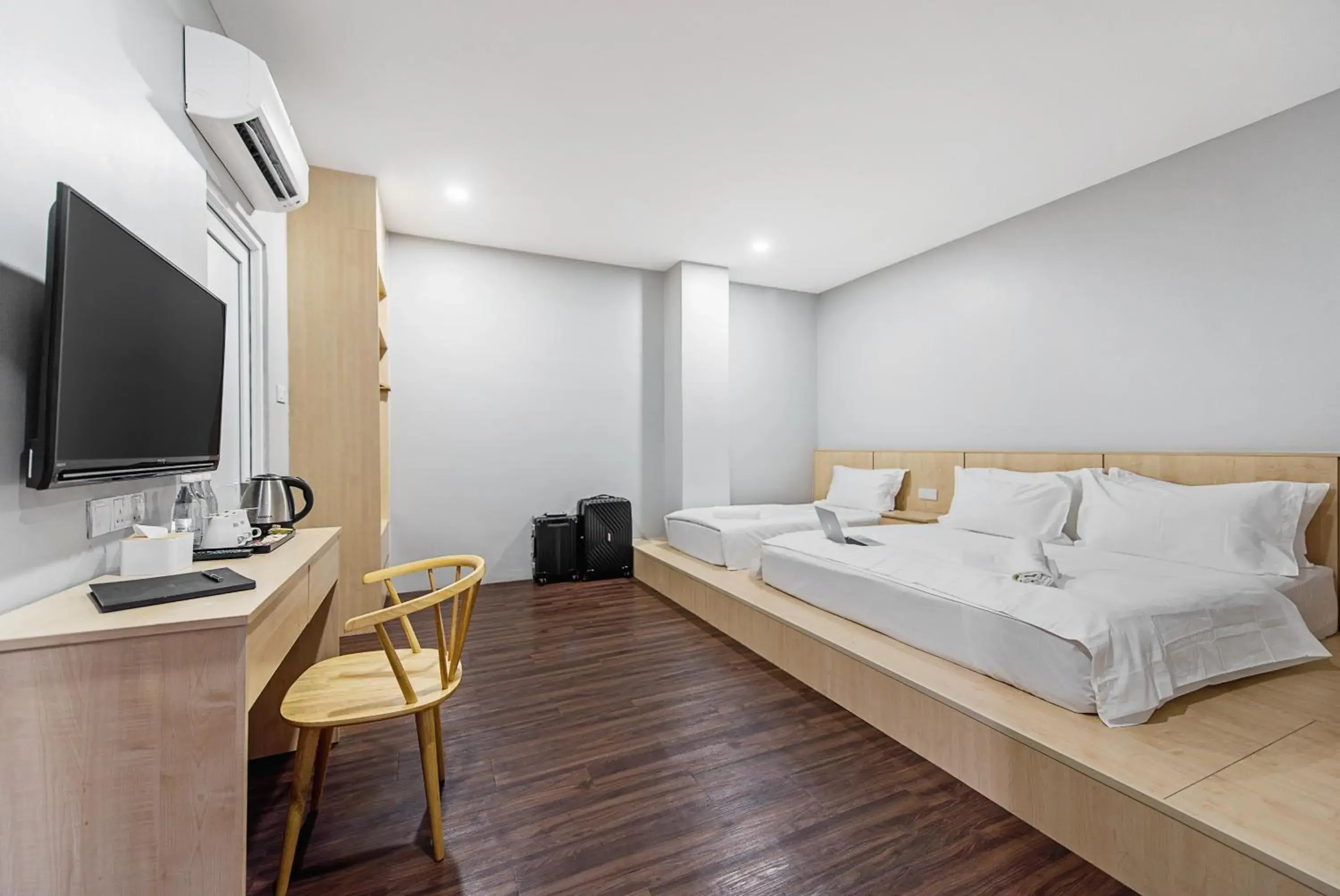 Bed in Hako Hotel Taman U Bed in Hako Hotel Taman U