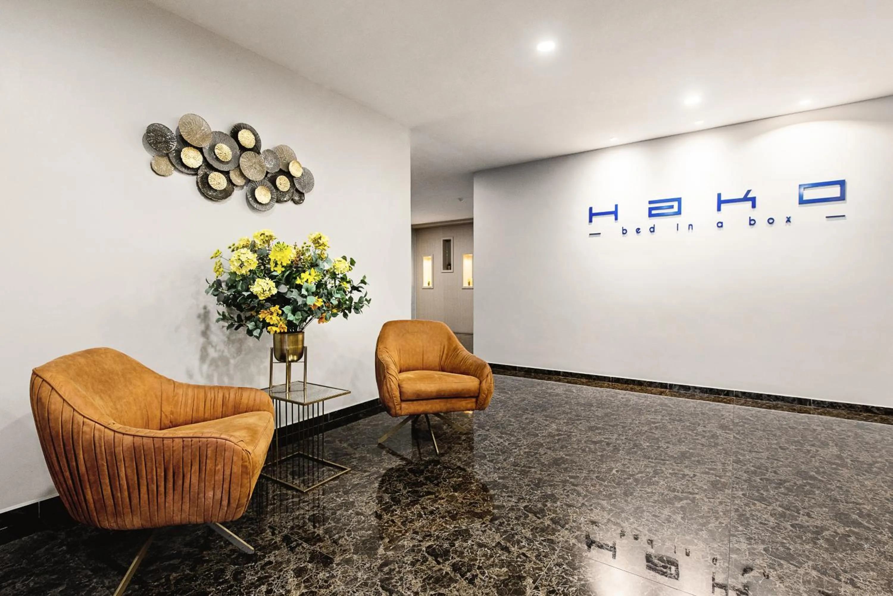 Lobby or reception in Hako Hotel Taman U