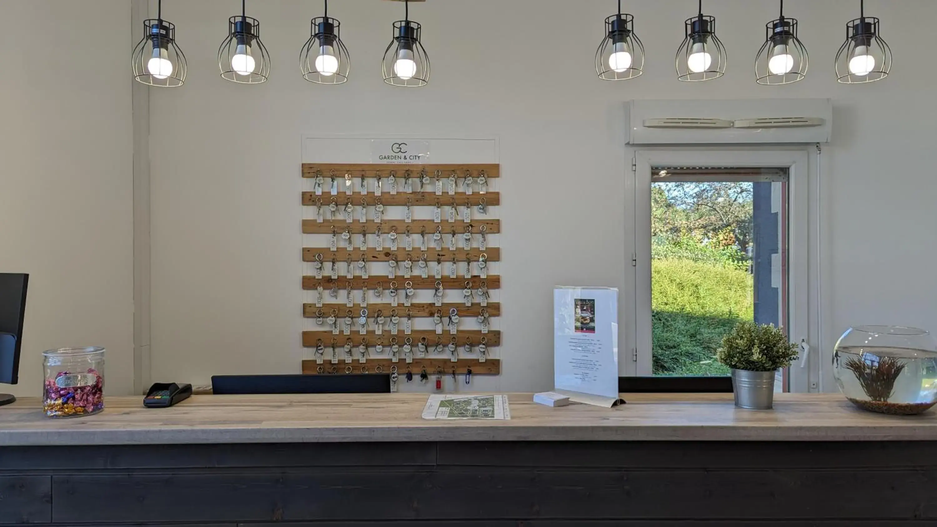 Lobby or reception in Garden & City Clermont-Ferrand - Gerzat Lobby or reception in Garden & City Clermont-Ferrand - Gerzat