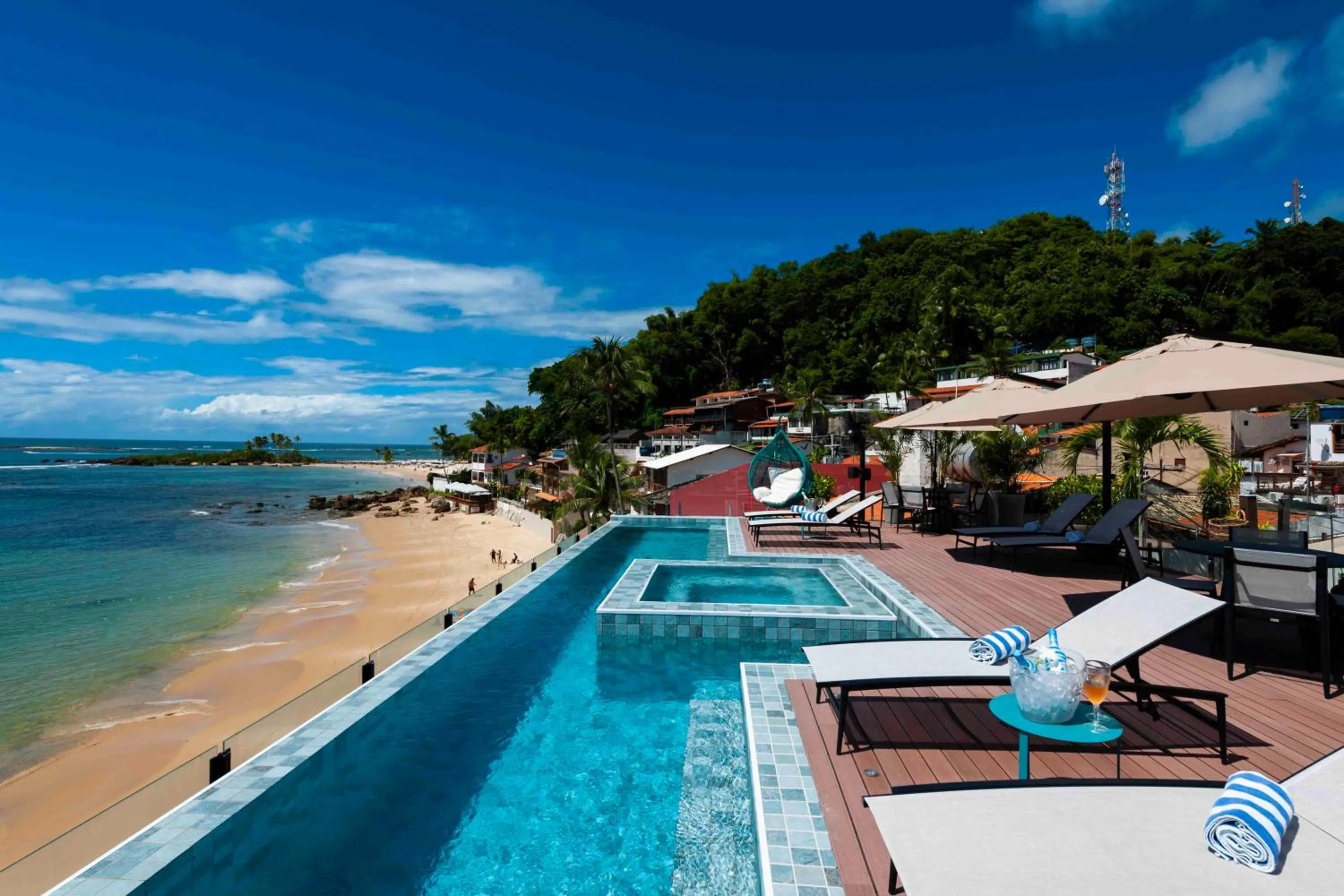 Swimming pool in Pousada Antonella