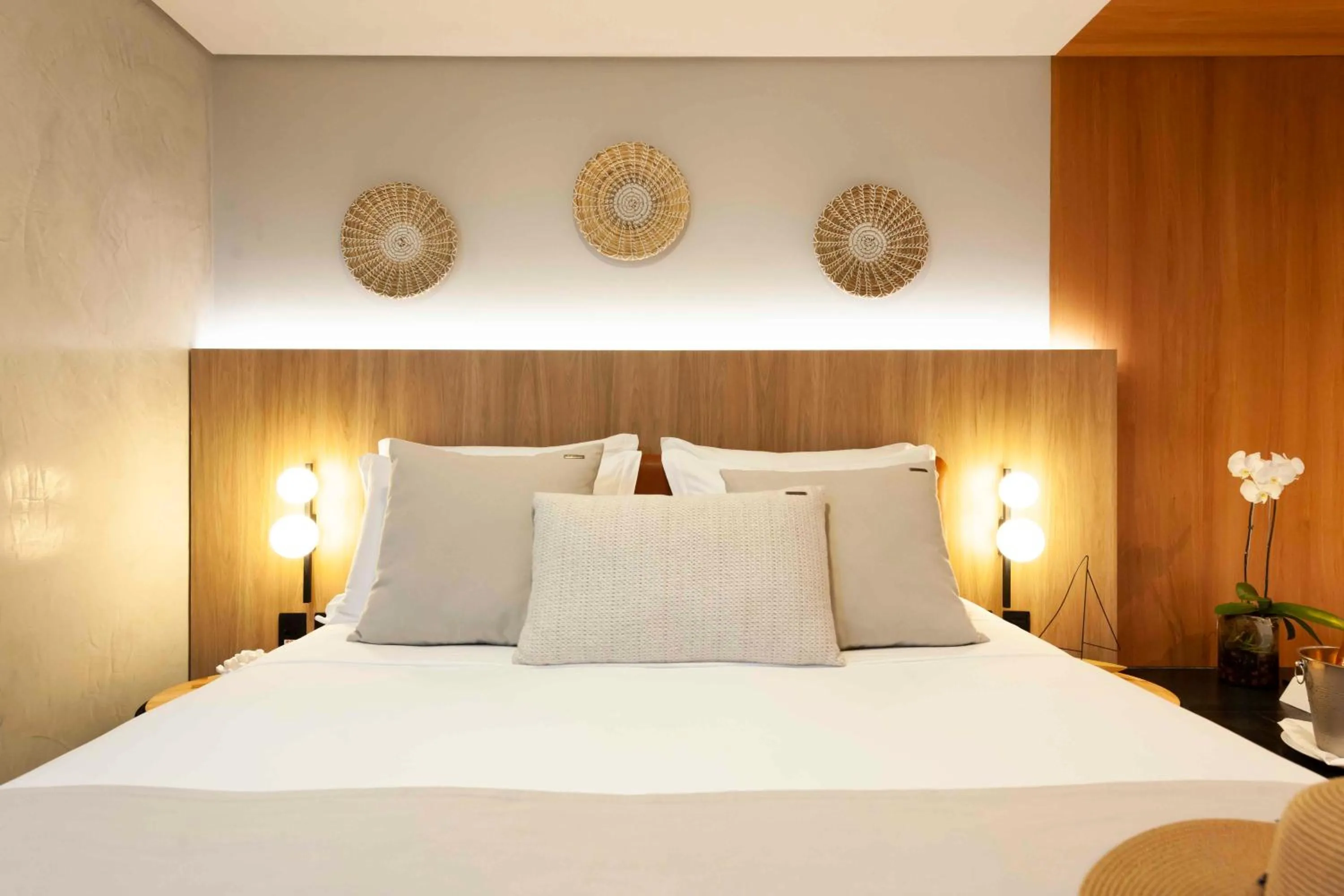 Bed in Pousada Antonella