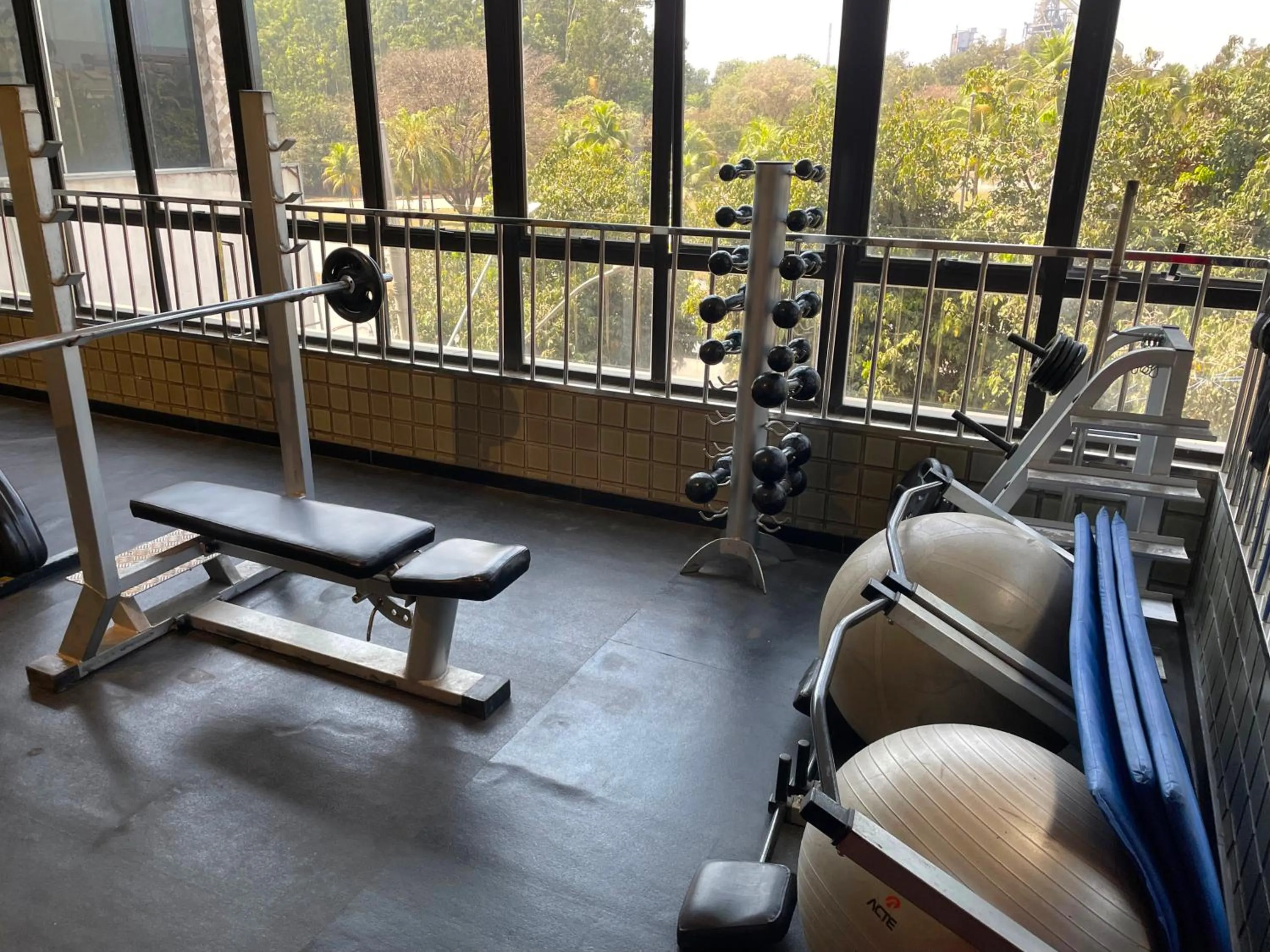 Fitness centre/facilities in Panorama Tower Hotel