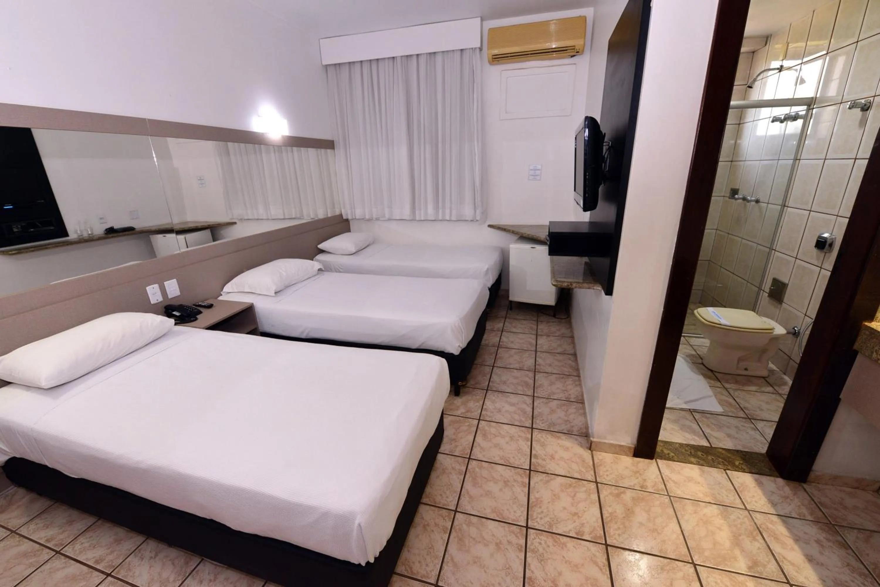 Bed in Panorama Tower Hotel