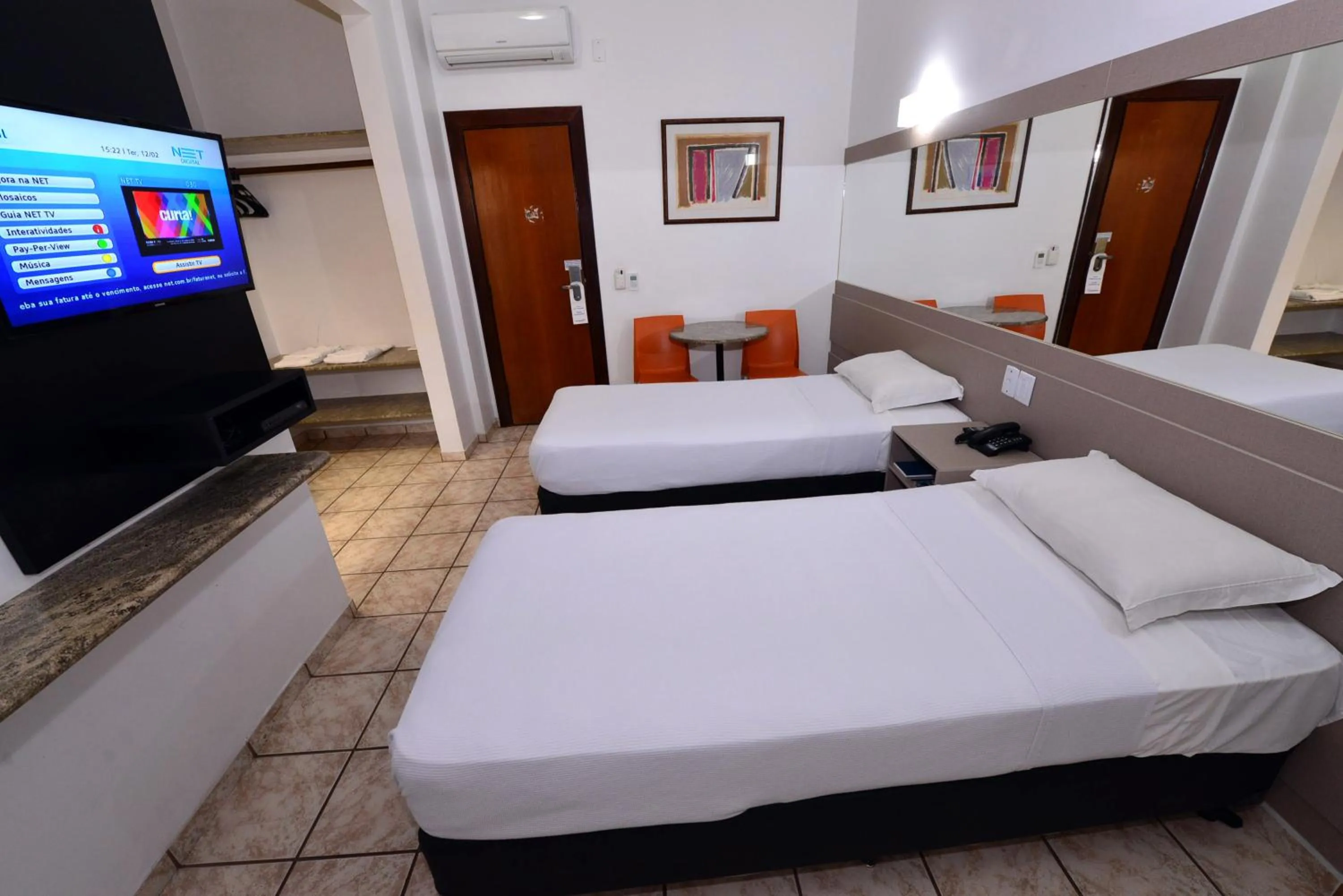 Bed in Panorama Tower Hotel