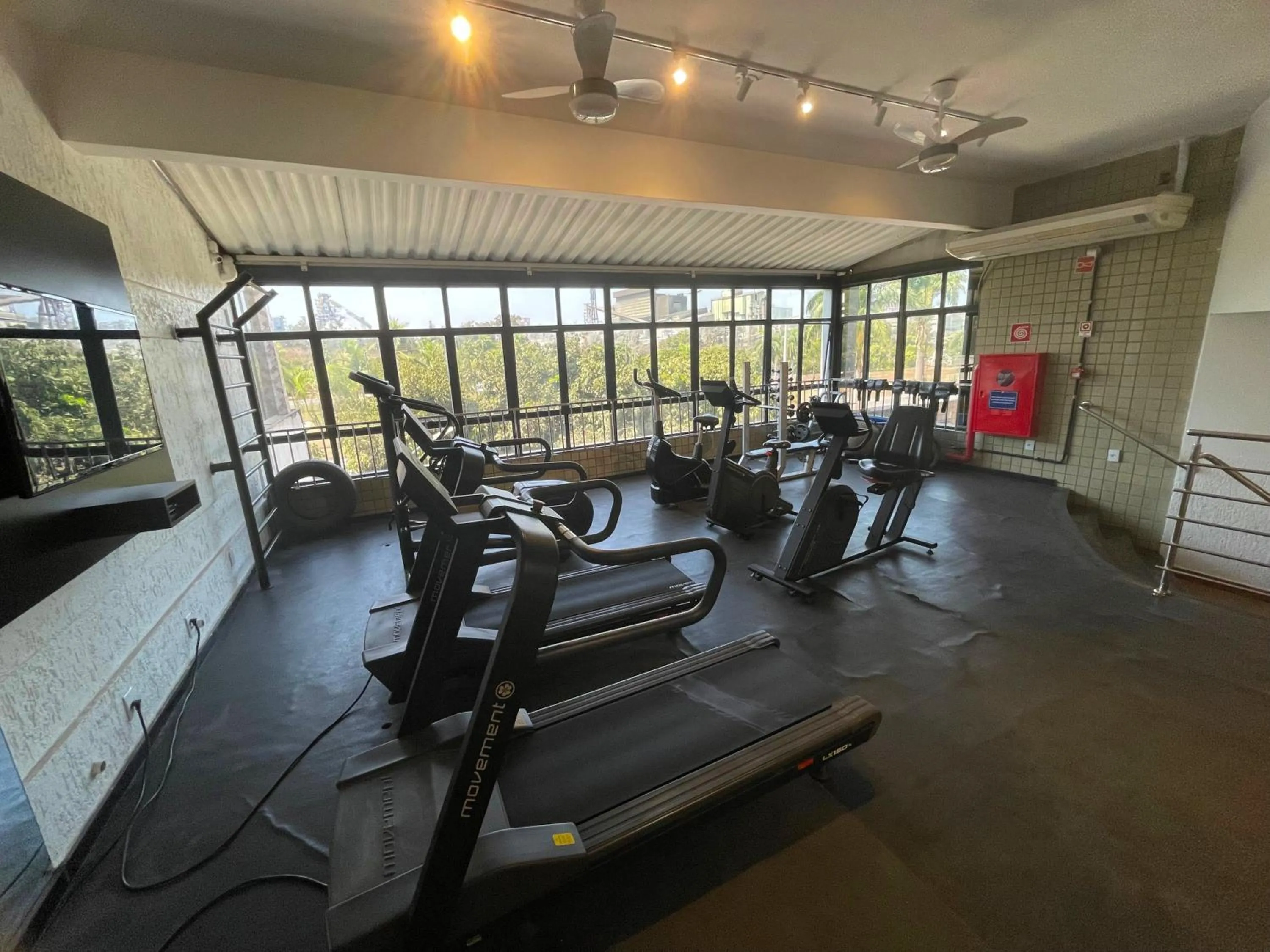 Fitness centre/facilities in Panorama Tower Hotel