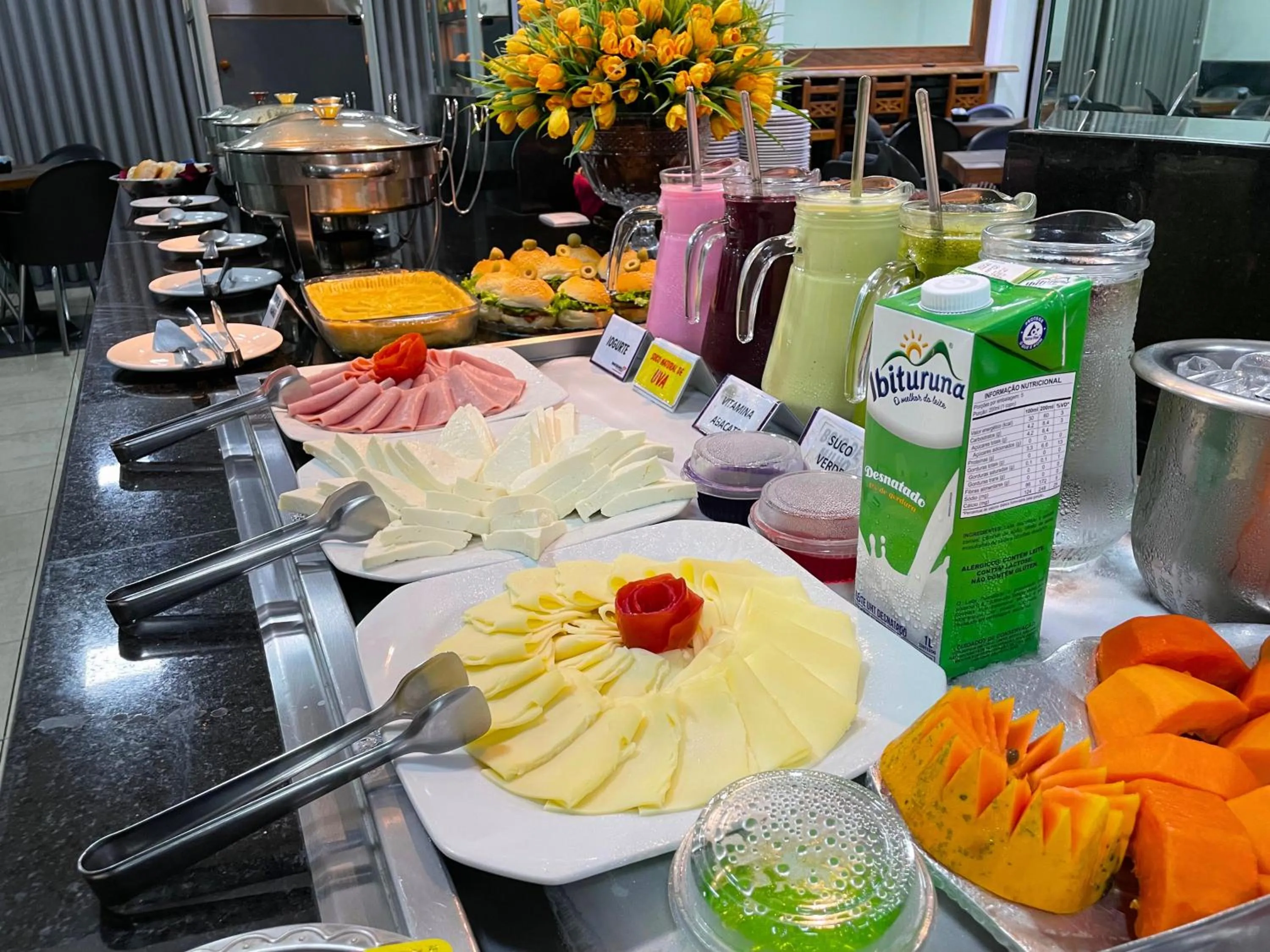 Buffet breakfast in Panorama Tower Hotel