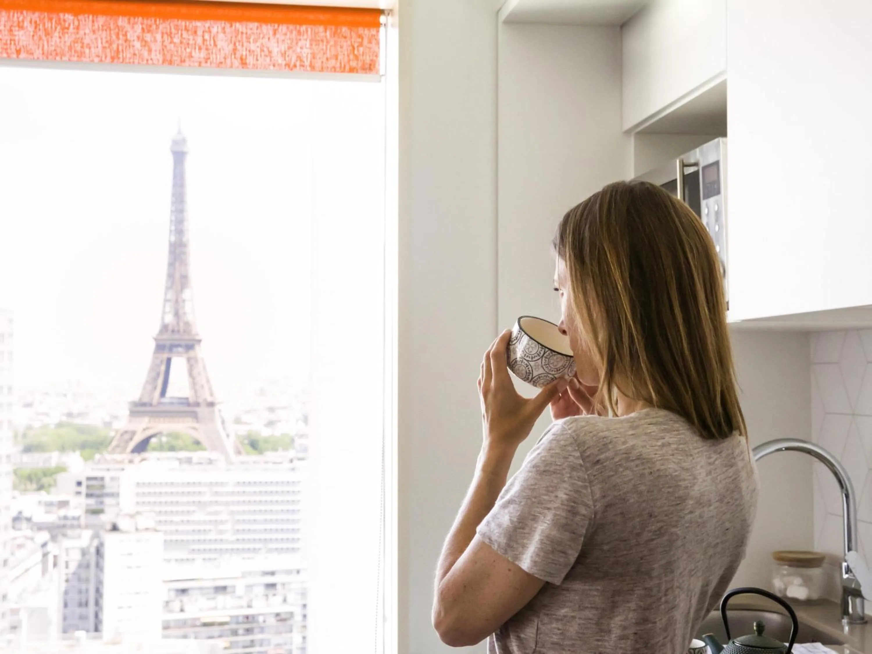 Bedroom in Aparthotel Adagio Paris Centre Tour Eiffel