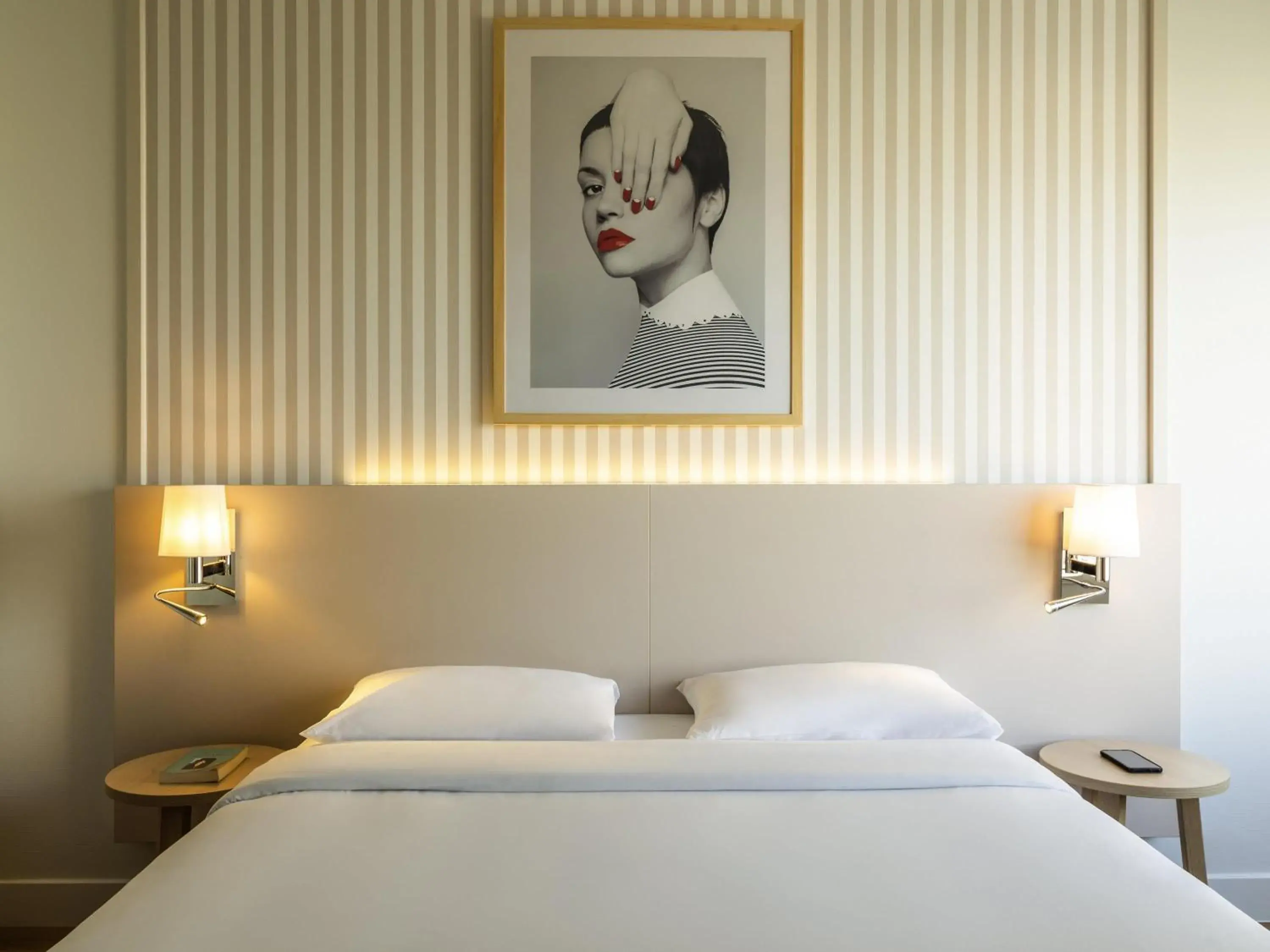 Bedroom, Bed in Aparthotel Adagio Paris Centre Tour Eiffel Bedroom, Bed in Aparthotel Adagio Paris Centre Tour Eiffel