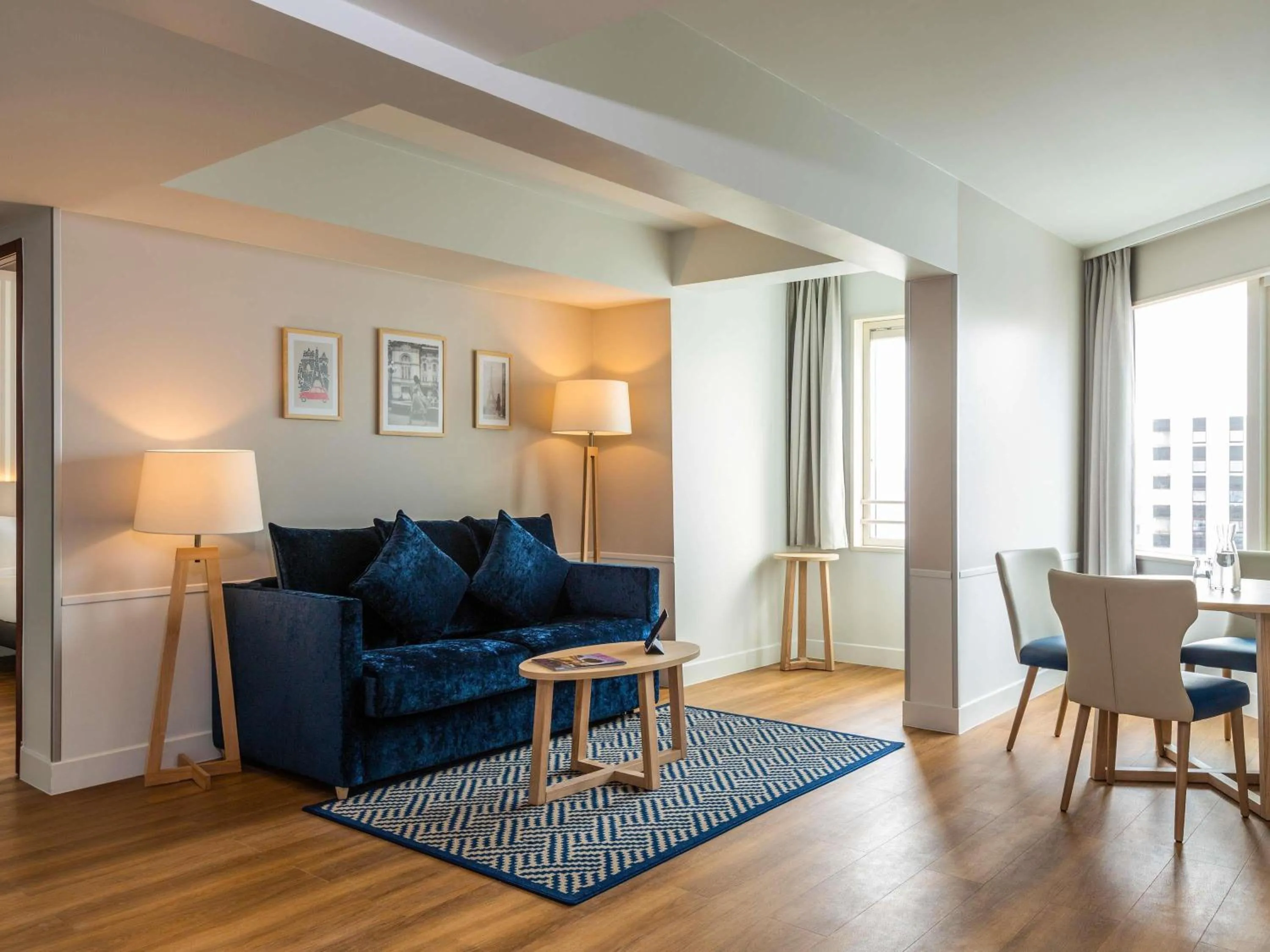 Bedroom in Aparthotel Adagio Paris Centre Tour Eiffel