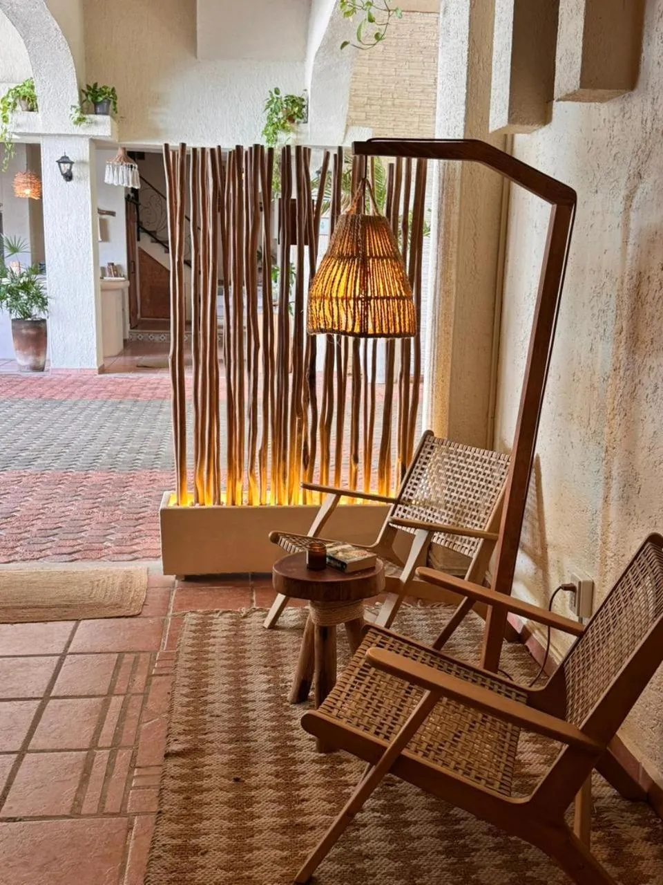 Living room in Hotel Casa Colibri