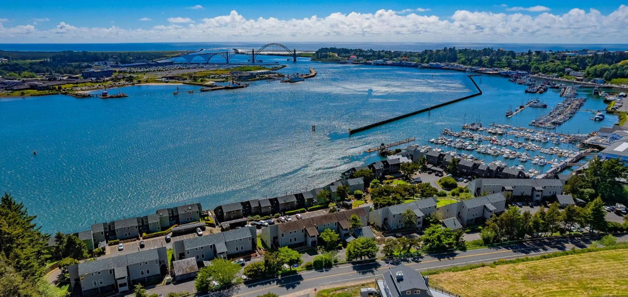 Bird's eye view in Embarcadero Resort