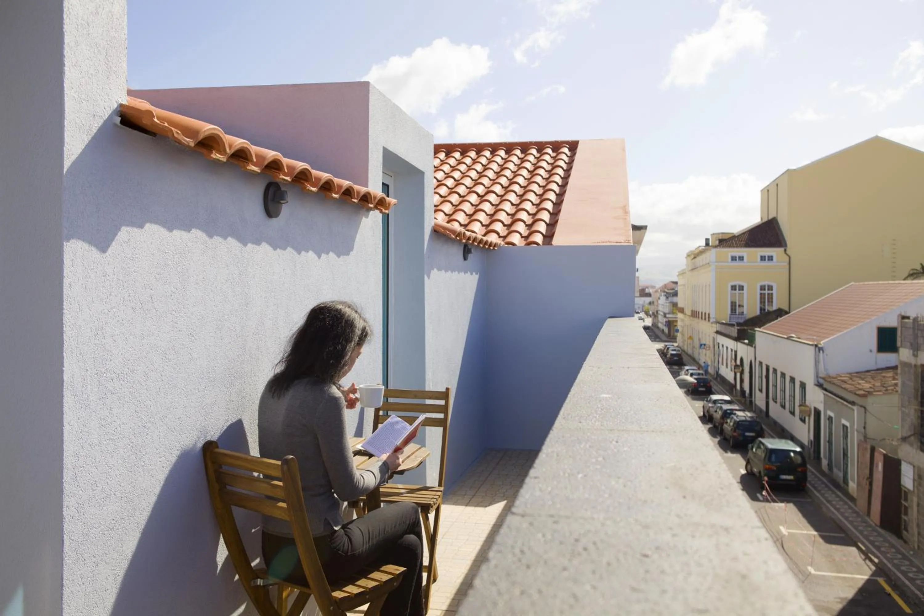 Balcony/Terrace in THE HOLY COW - Hostel & Suites