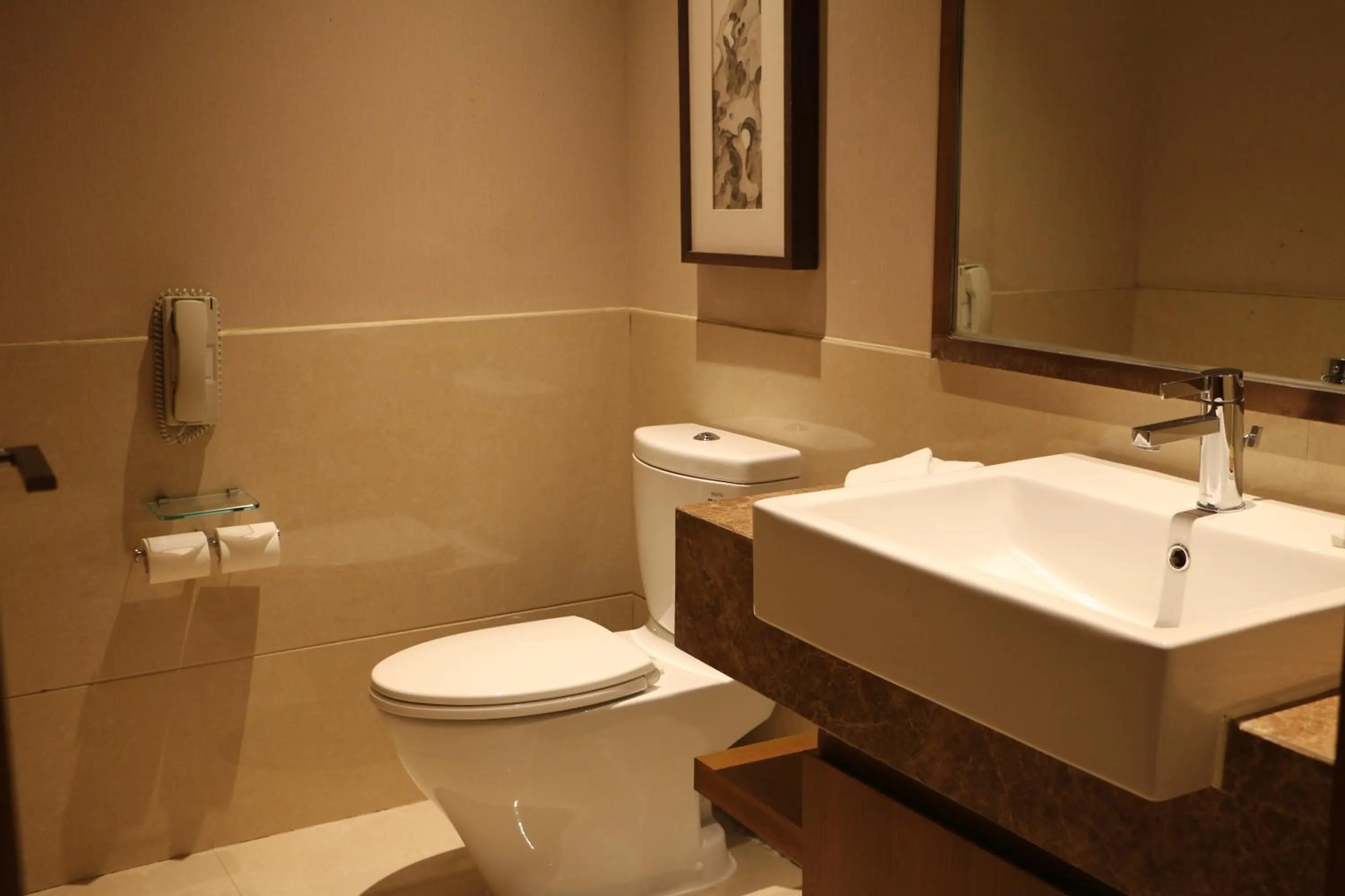 Toilet in DoubleTree By Hilton Jiaxing
