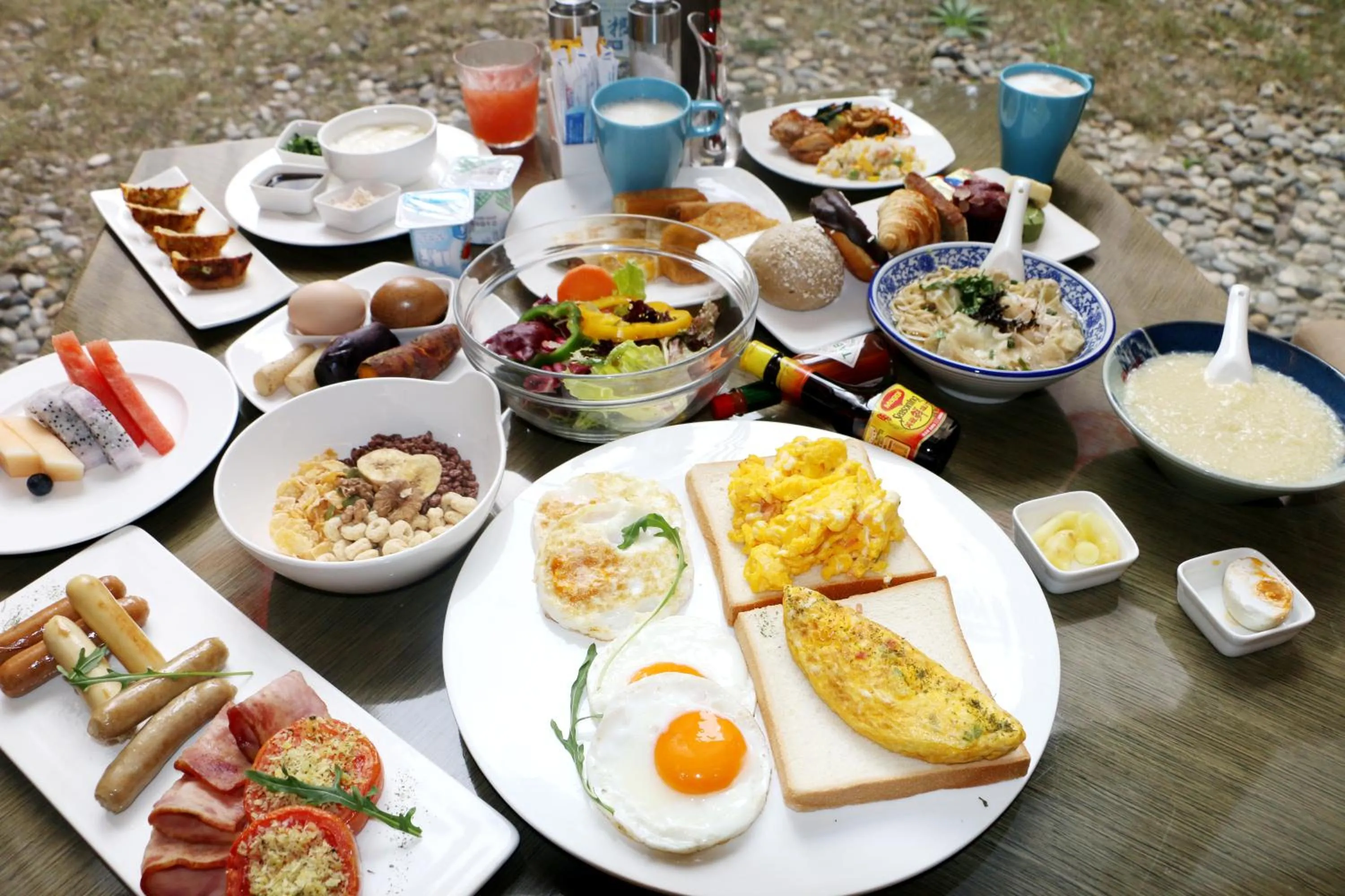 Breakfast in DoubleTree By Hilton Jiaxing