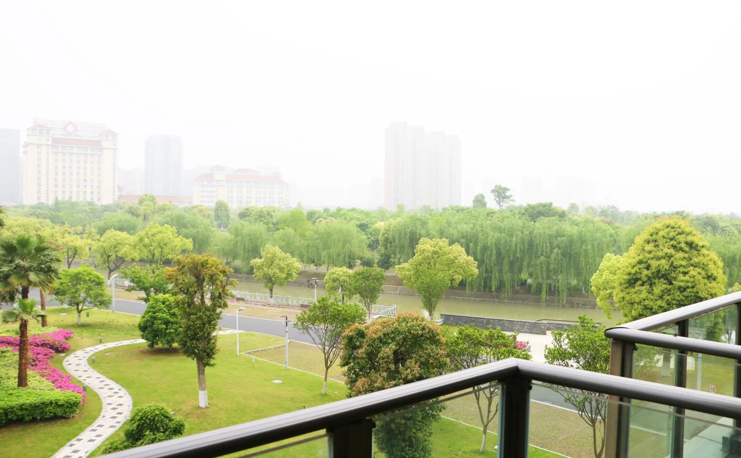 Balcony/Terrace in DoubleTree By Hilton Jiaxing