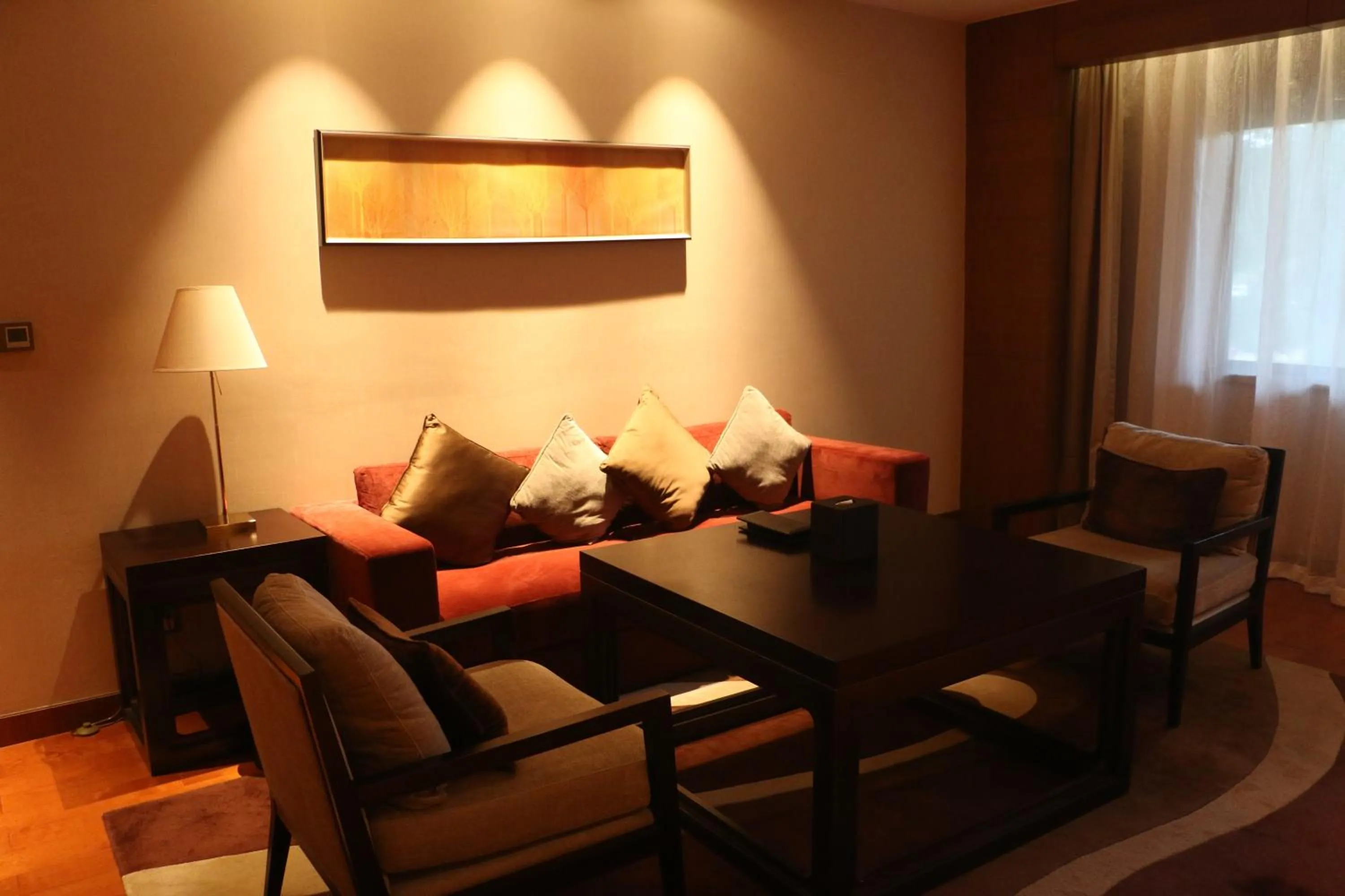 Living room in DoubleTree By Hilton Jiaxing