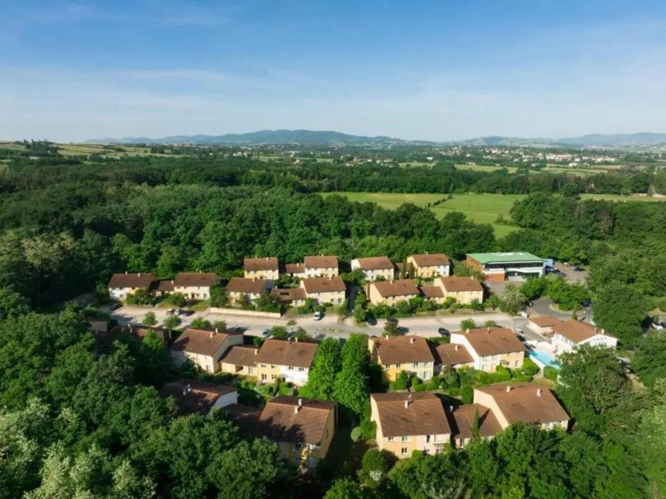 Bird's eye view in Garden & City Lyon - Lissieu Bird's eye view in Garden & City Lyon - Lissieu