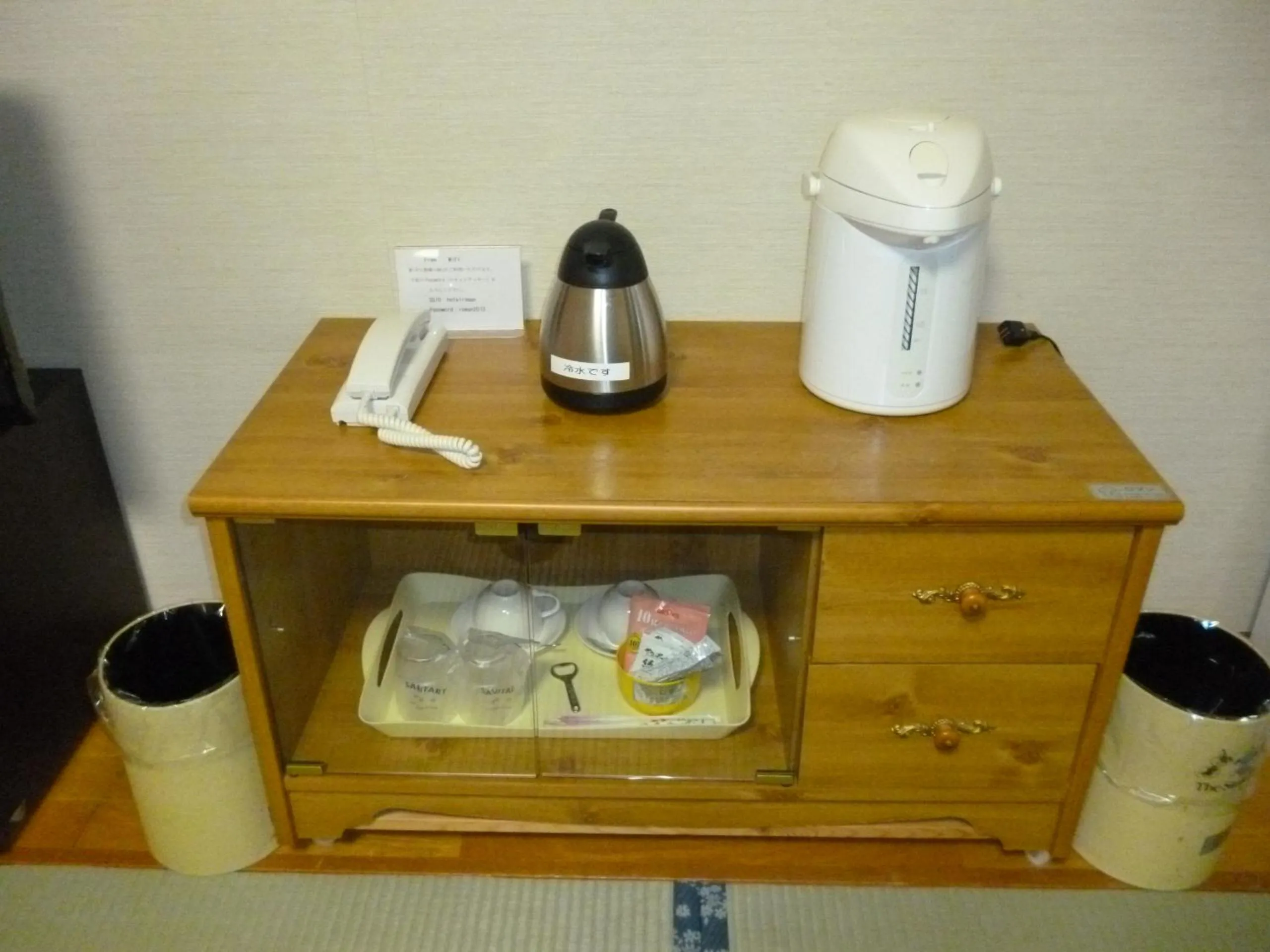 Non alcoholic drinks in Sudomari Hotel Roman Tsutsuji