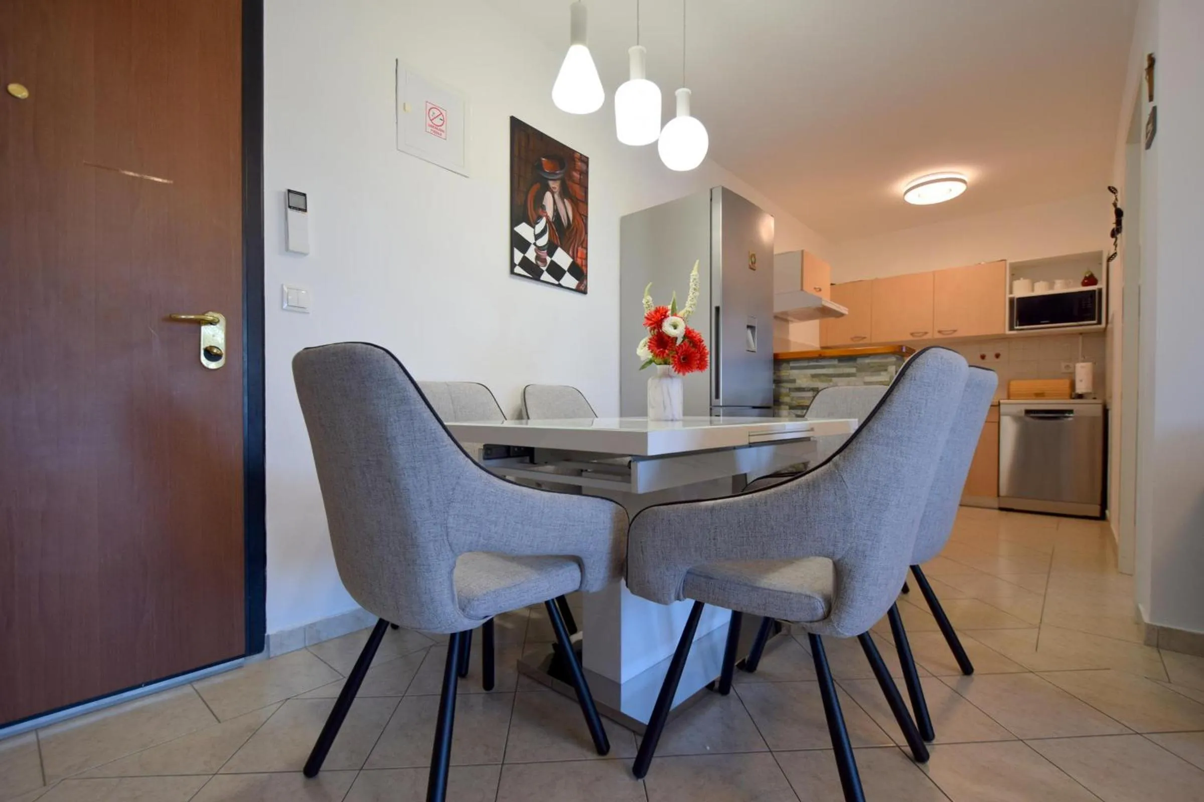 Dining area in Apartment Lucy