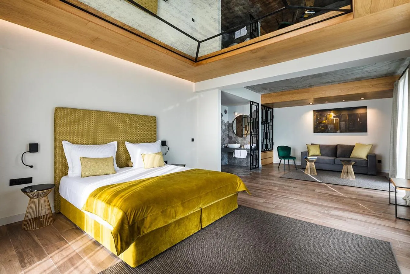 Photo of the whole room, Bed in Chateau Copsa Complex