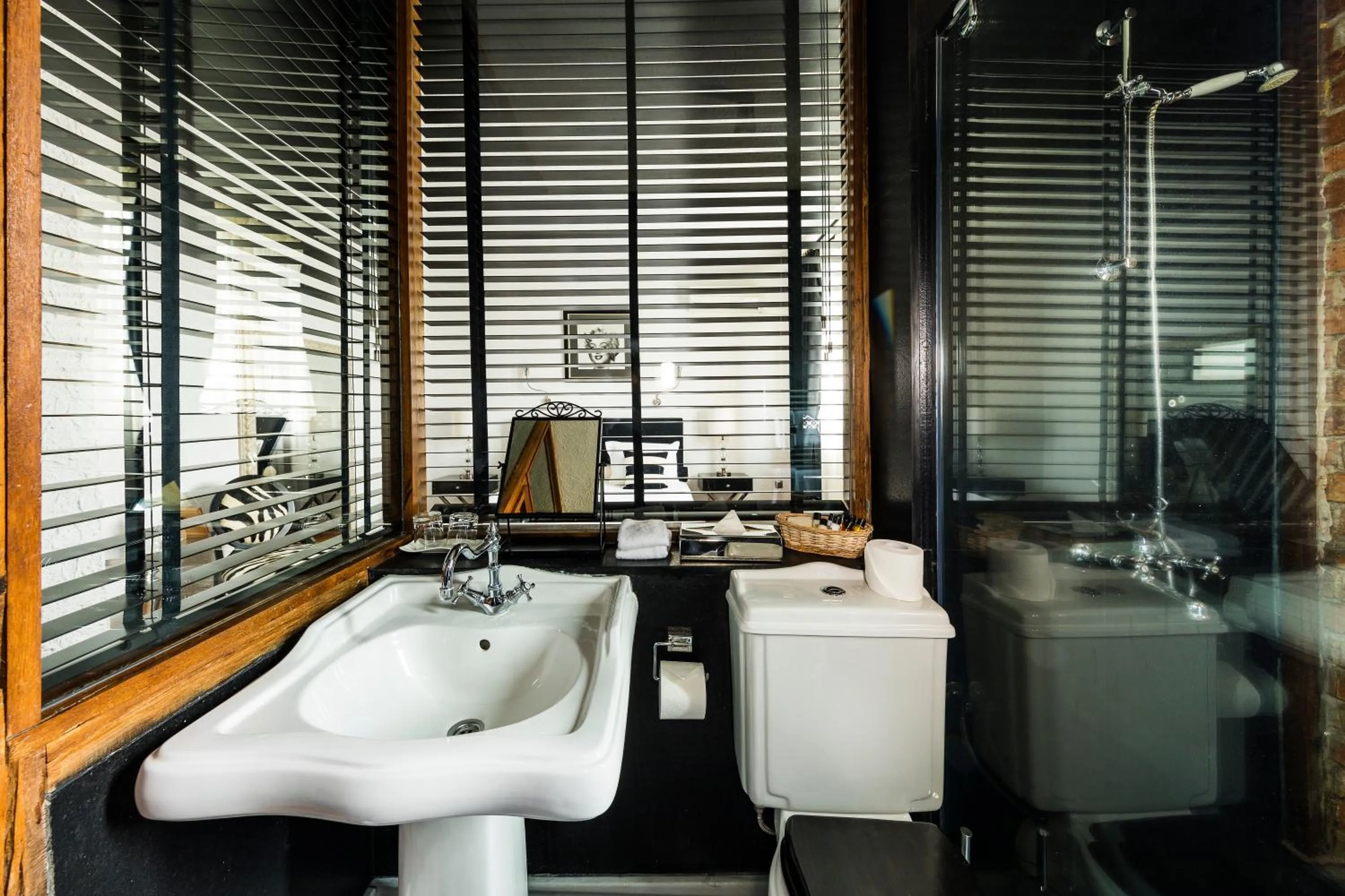 Bathroom in Chateau Copsa Complex
