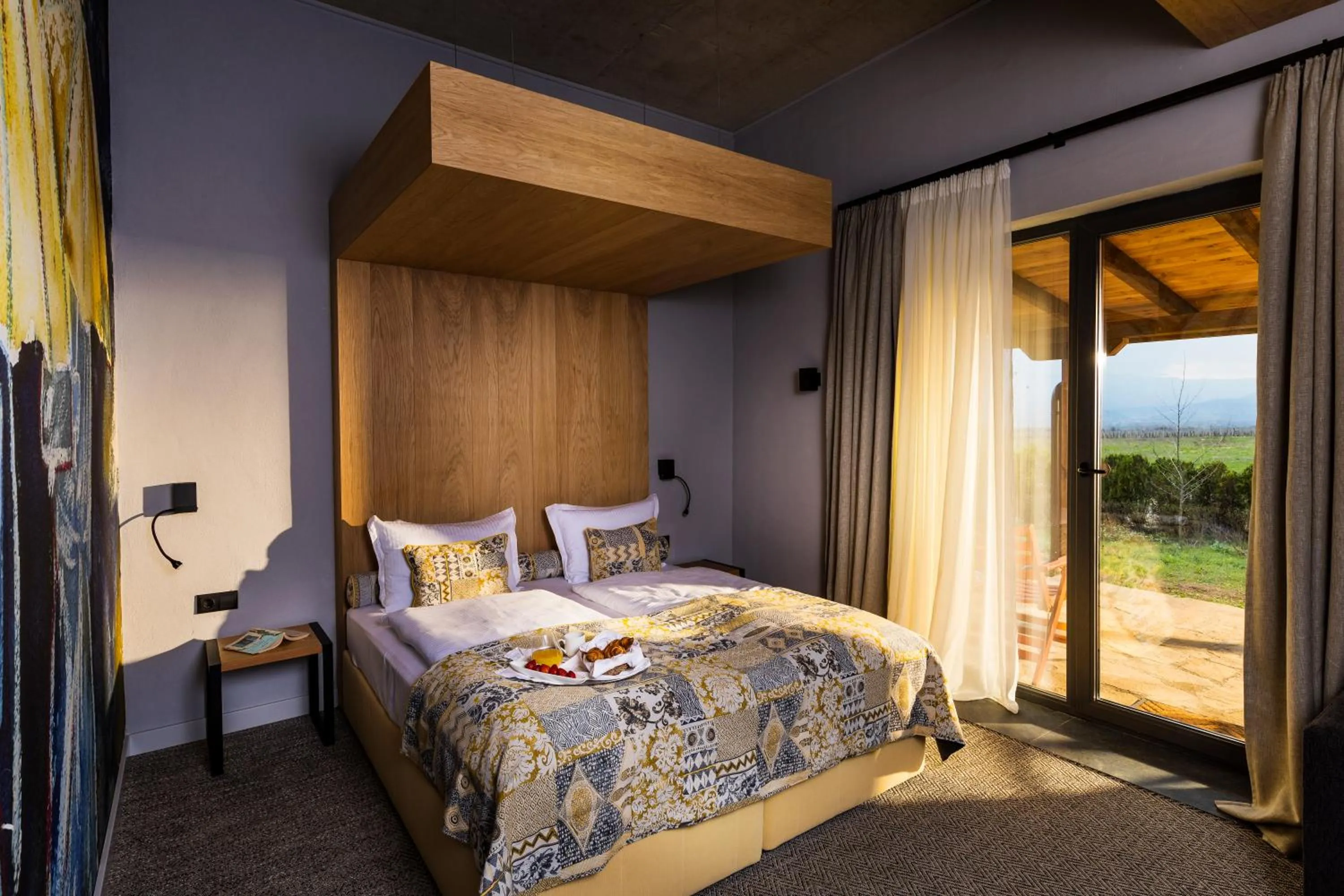 Bedroom, Bed in Chateau Copsa Complex