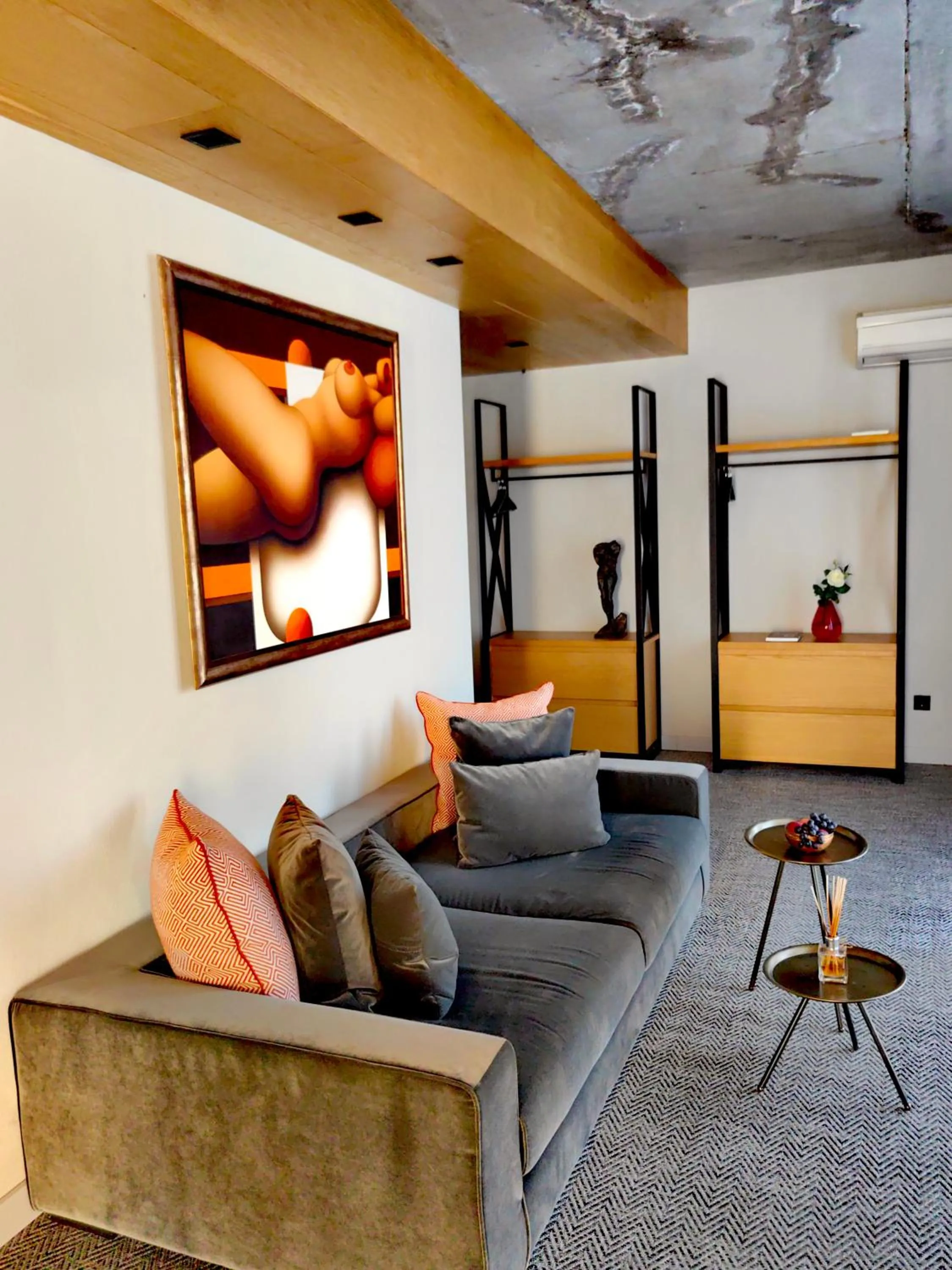 Seating area in Chateau Copsa Complex