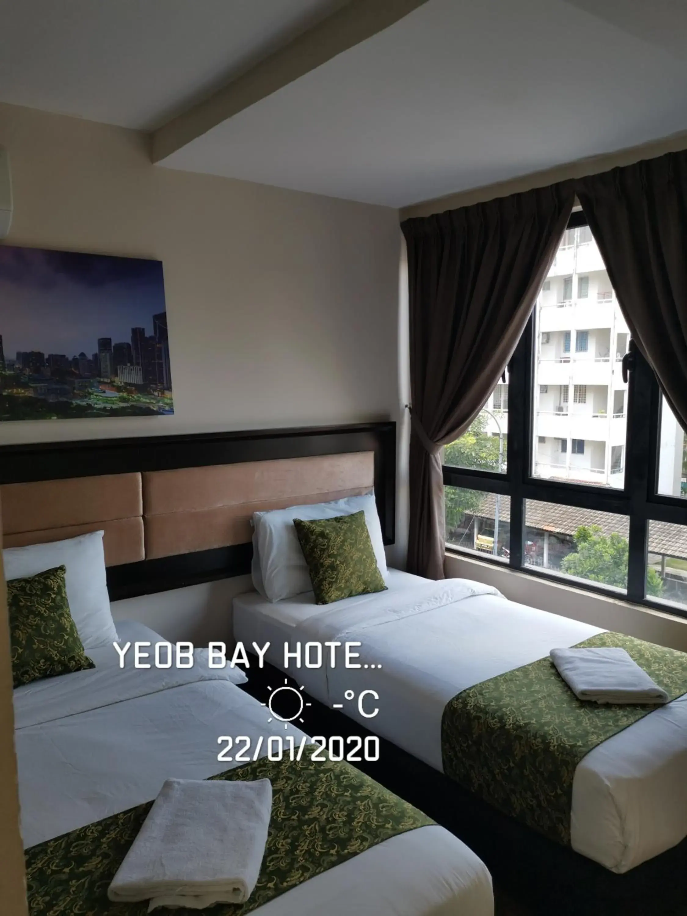 Bed in Yeob Bay hotel Ampang Bed in Yeob Bay hotel Ampang